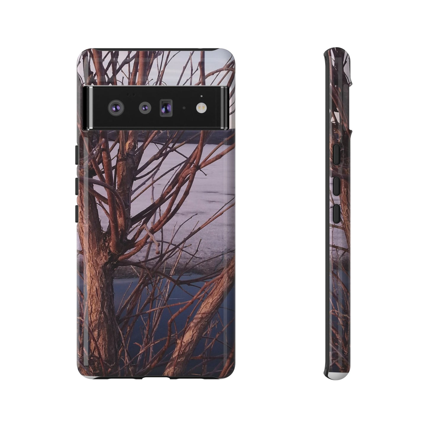 Phone Case - Nature-Inspired Winter Tree Design