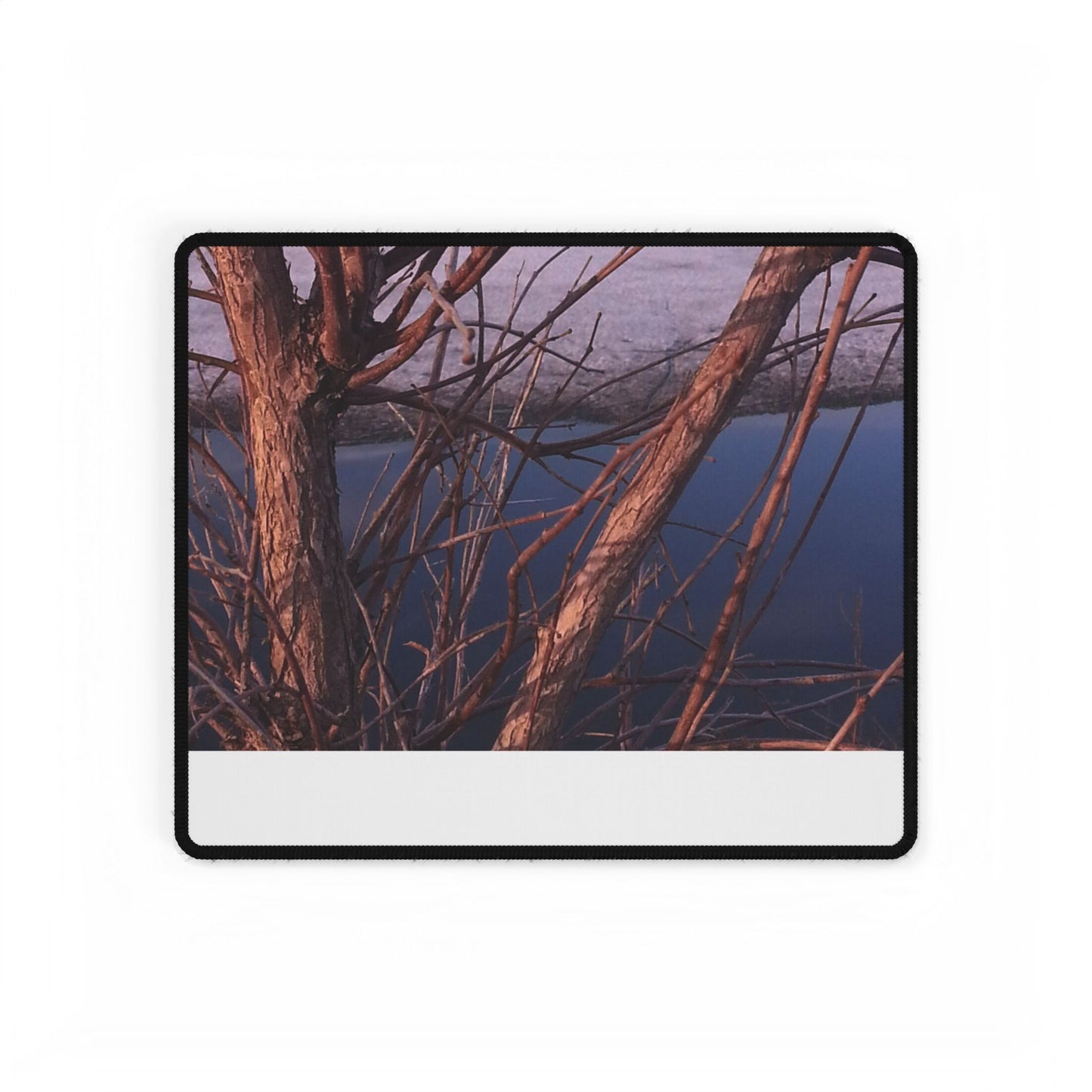 Computer Desk Mat -  Tree at Lake - Stylish & Functional Workspace Decor