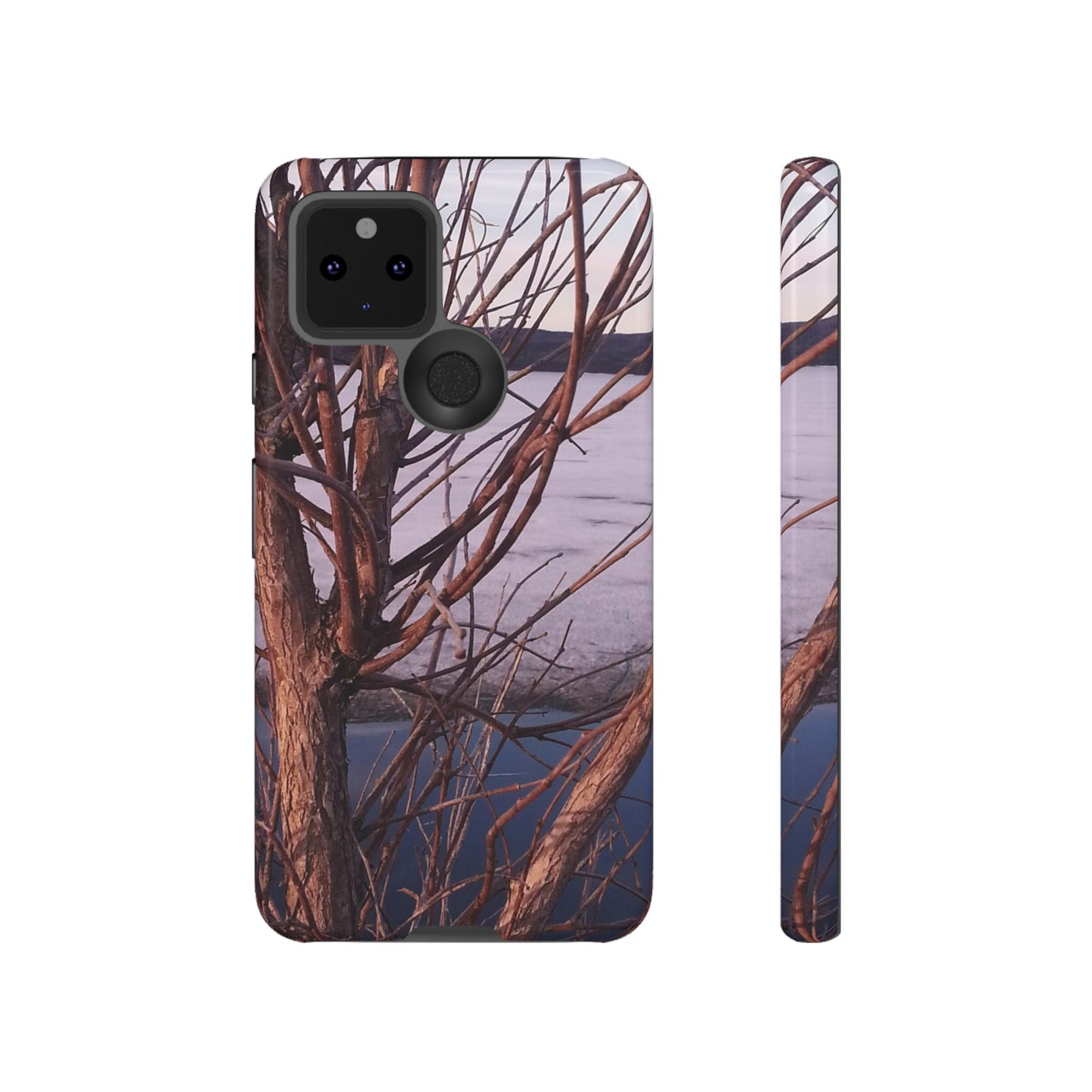 Phone Case - Nature-Inspired Winter Tree Design