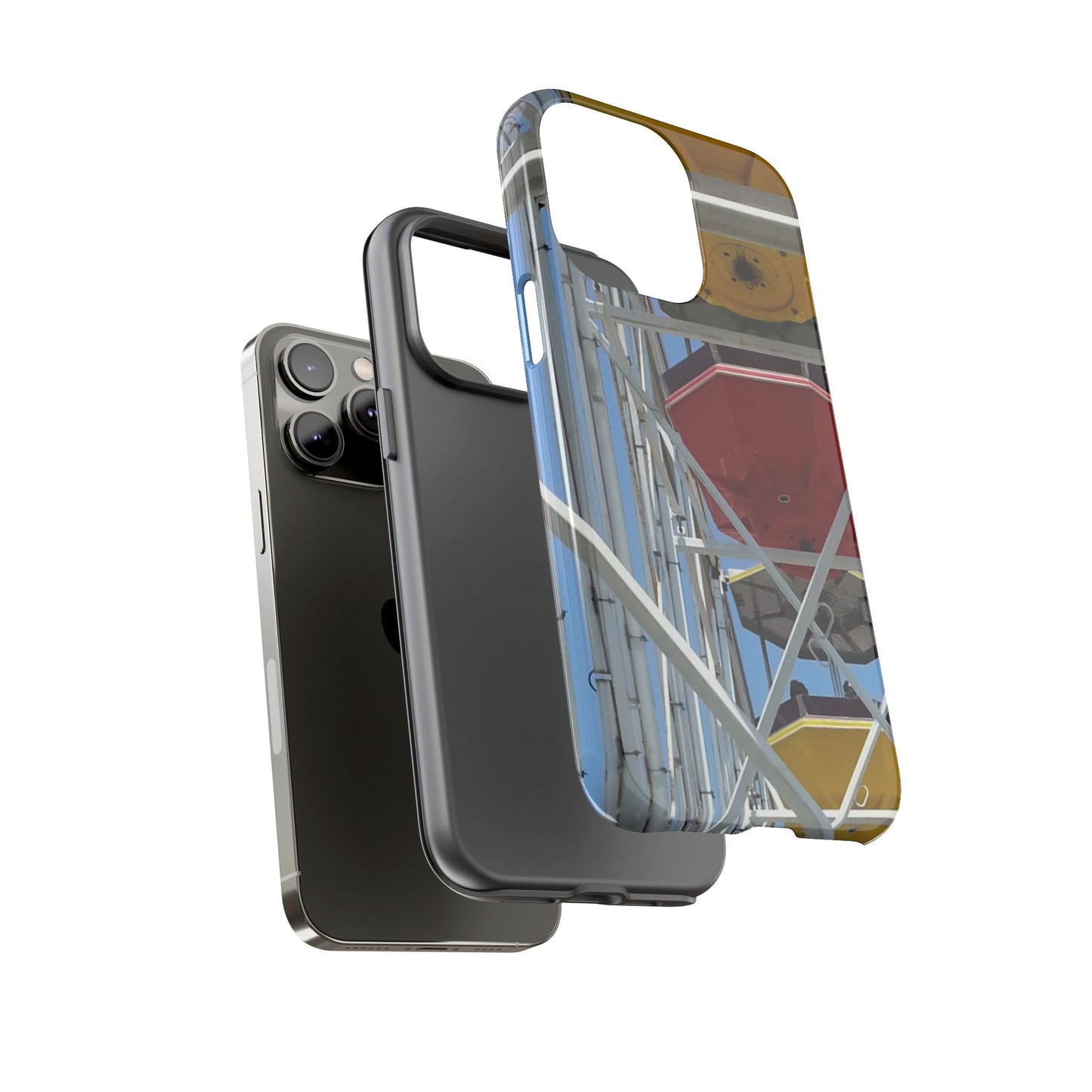 Phone Case Colorful Ferris Wheel  - Fun & Durable