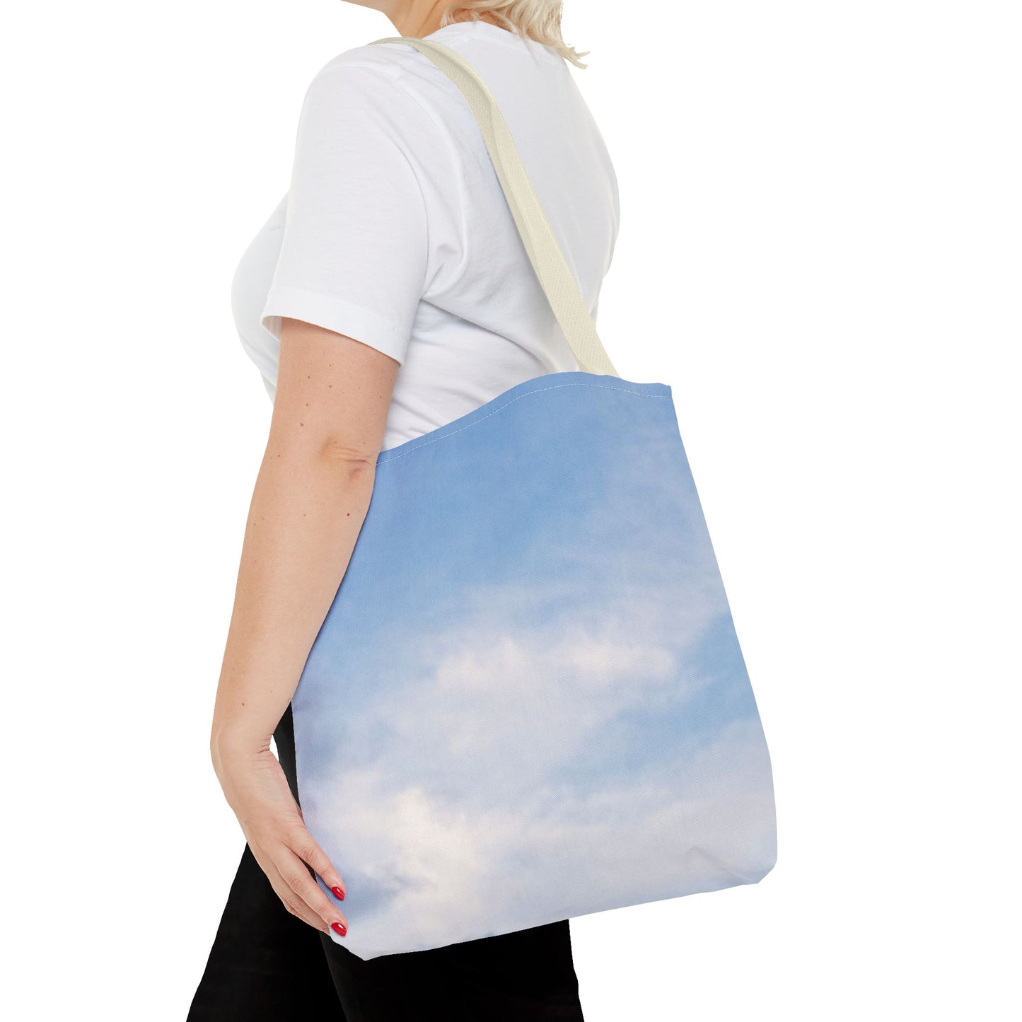 Tote Bag -Cloudy Sky - Perfect for Everyday Use and Relaxing Outings