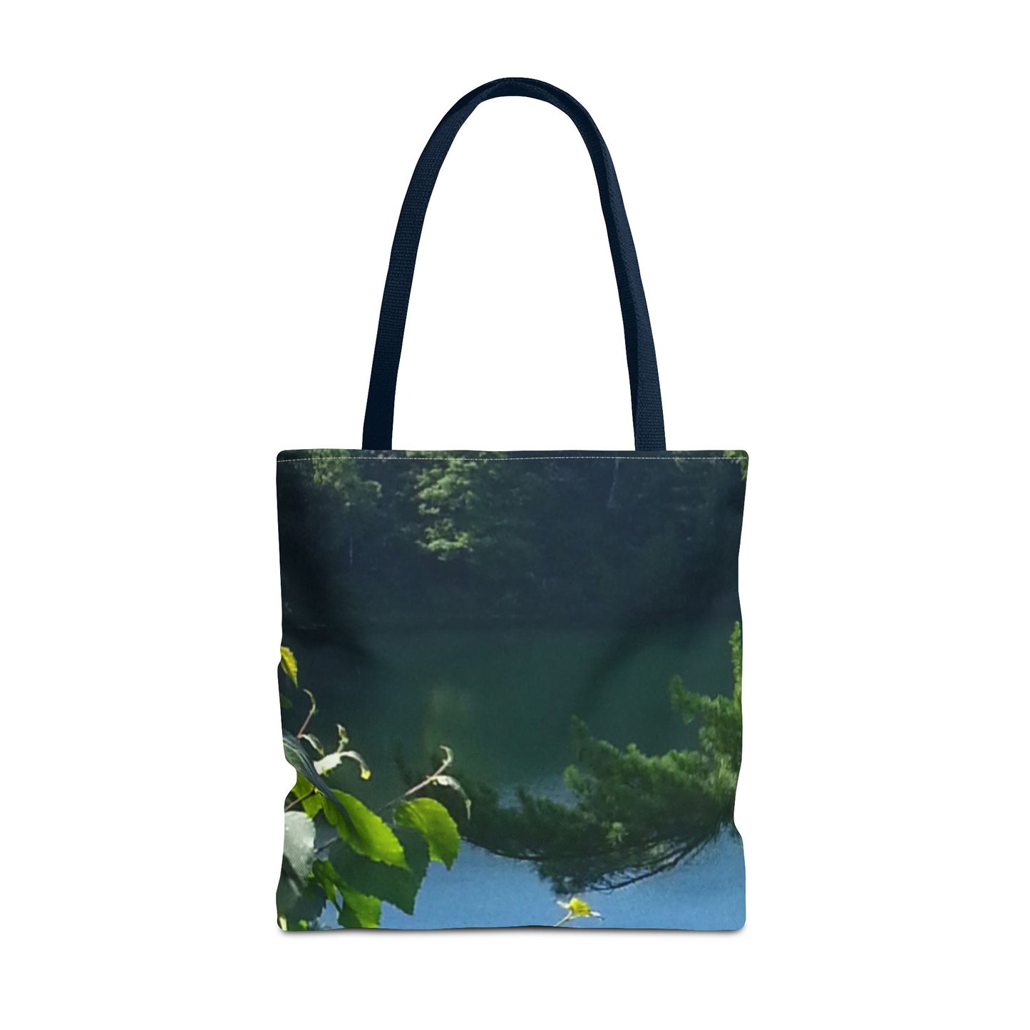 Tote Bag - Nature-inspired Looking Out at the Lake - Ideal for Outdoor Enthusiasts