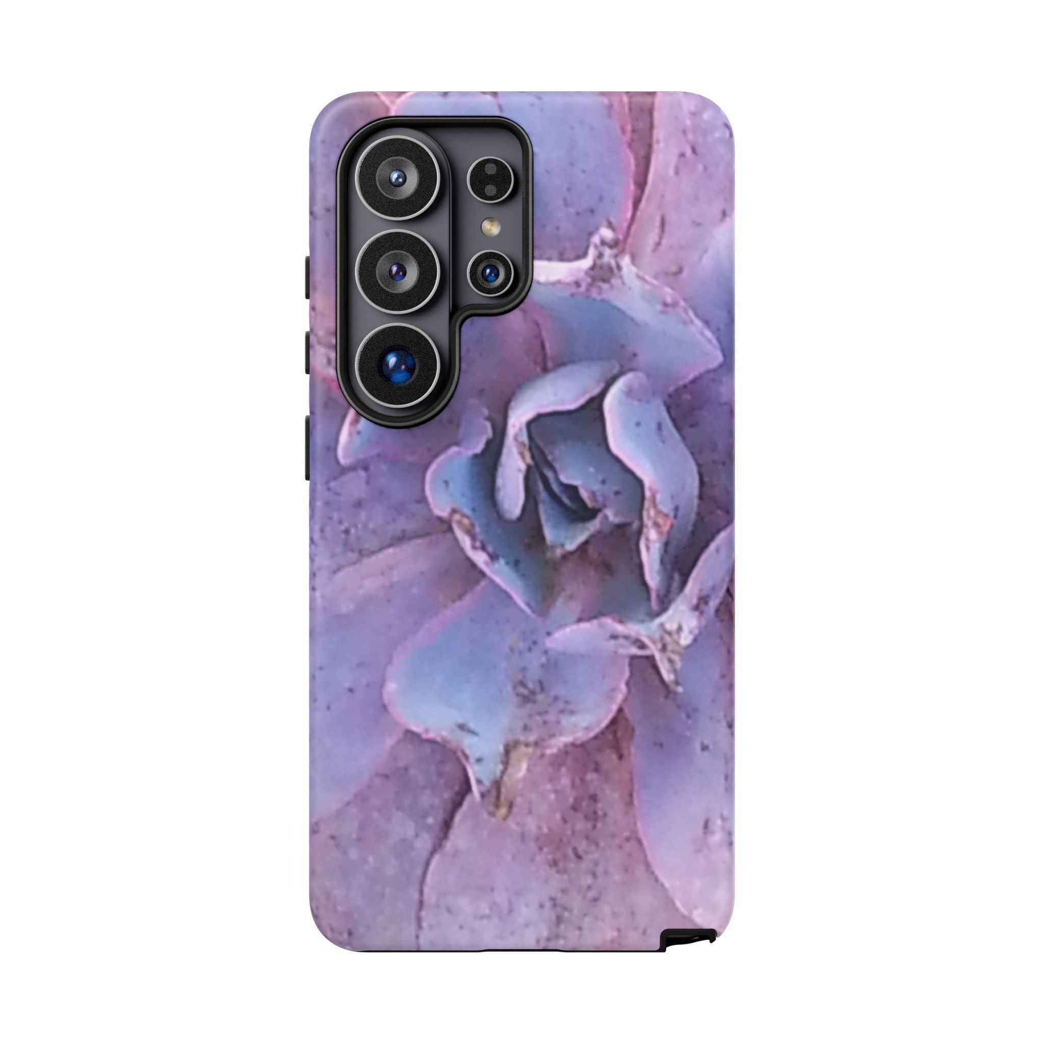 Violet Resilience | Purple Succulent Botanical Phone Case | The Rooted Collection