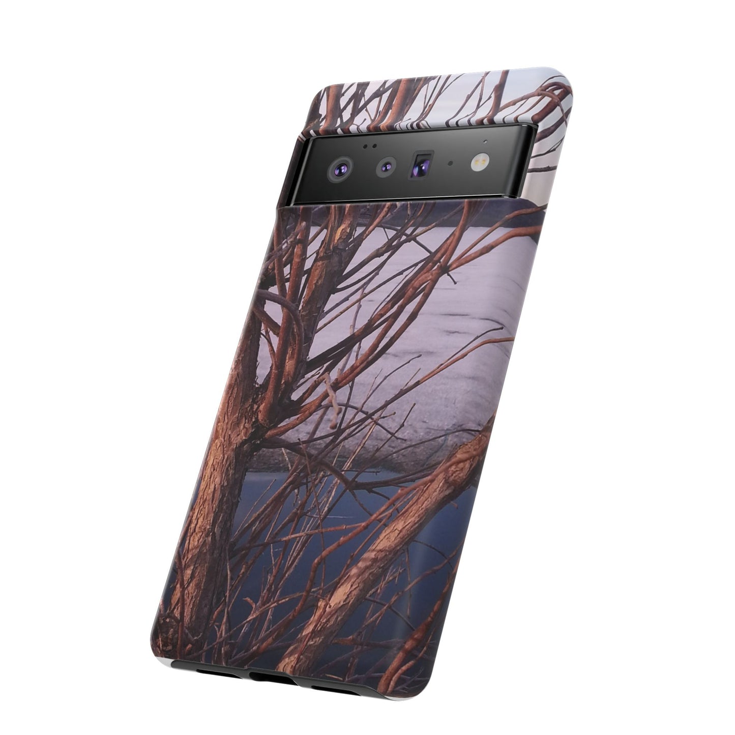 Phone Case - Nature-Inspired Winter Tree Design