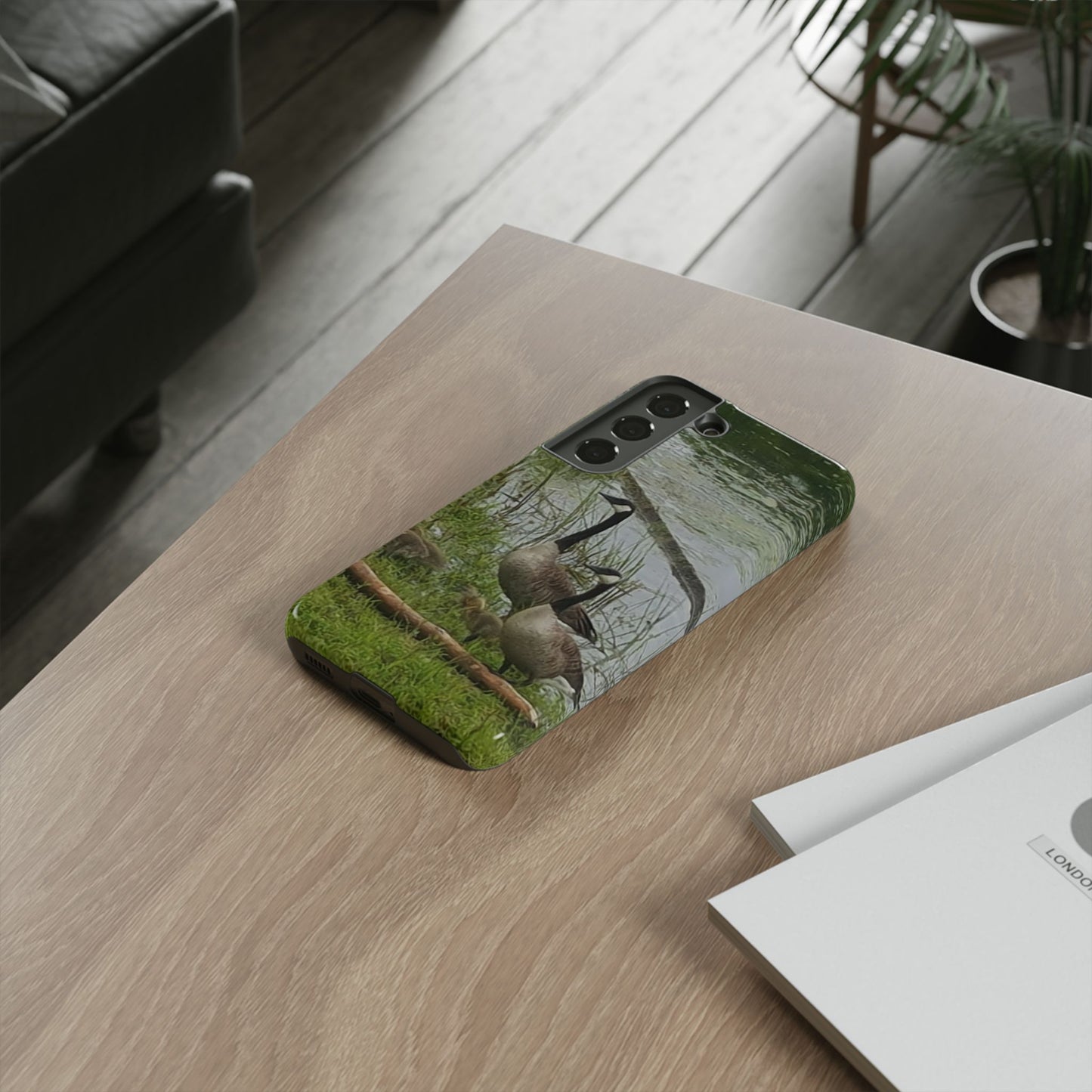 Phone Case - Geese Family Nature-Inspired