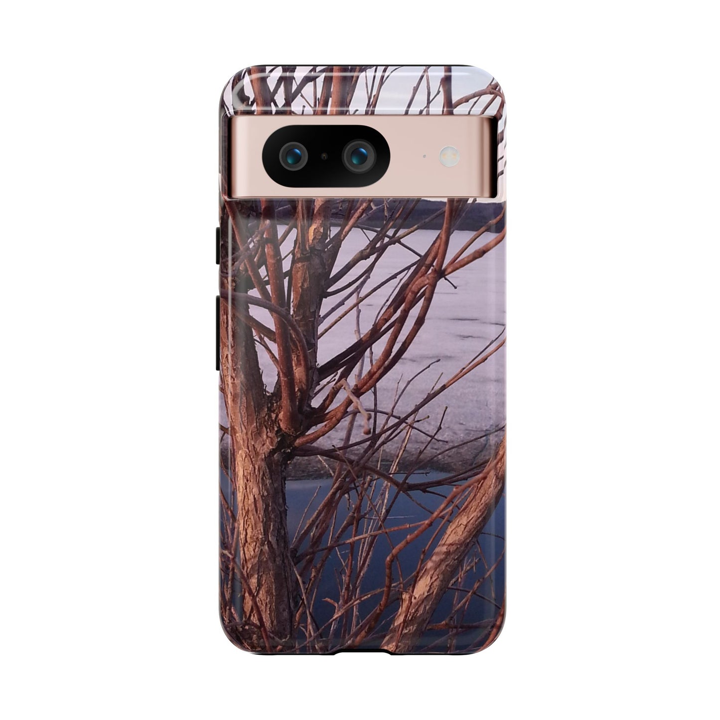 Phone Case - Nature-Inspired Winter Tree Design