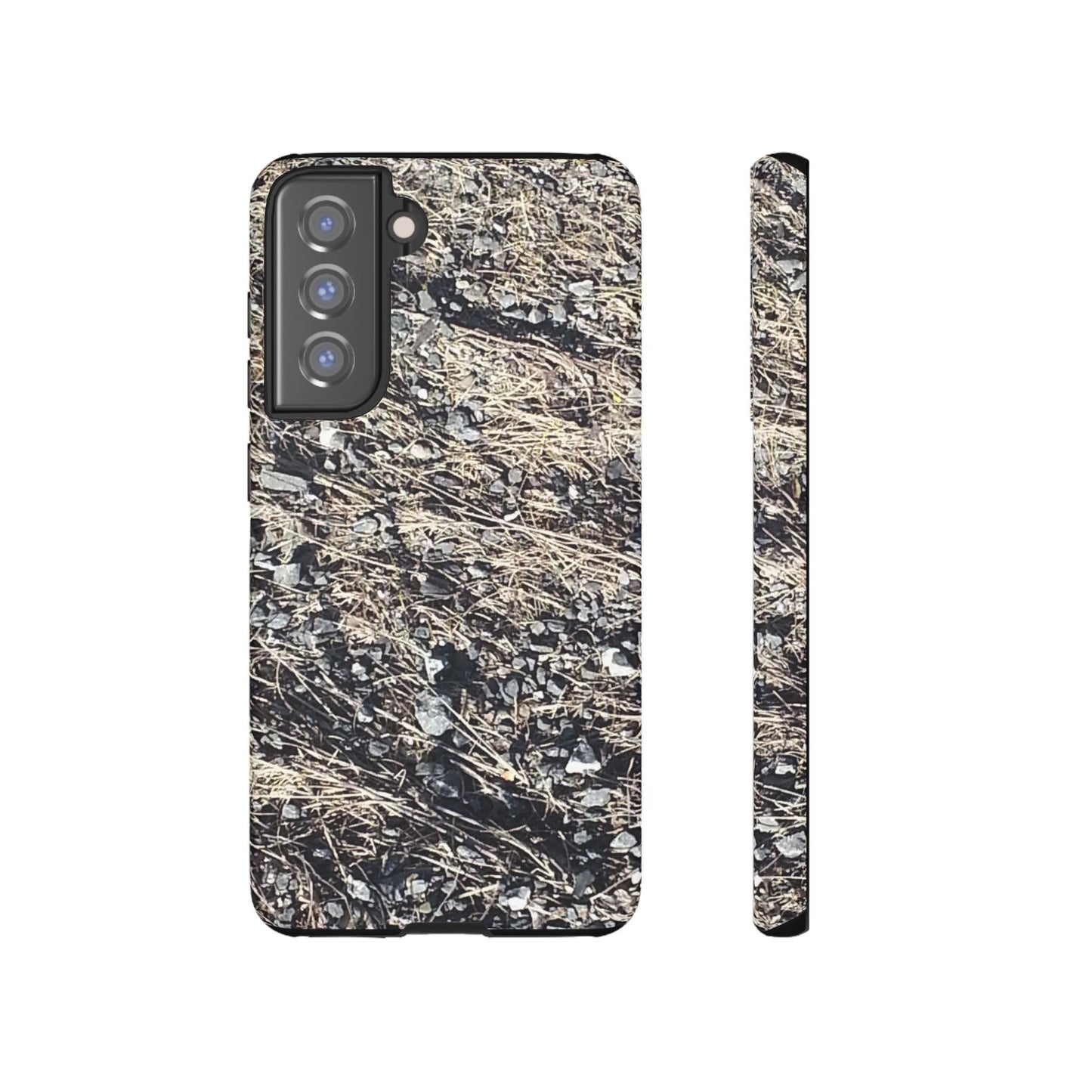 Phone Case -  Nature-Inspired Stone Bed Design for Outdoor Enthusiasts