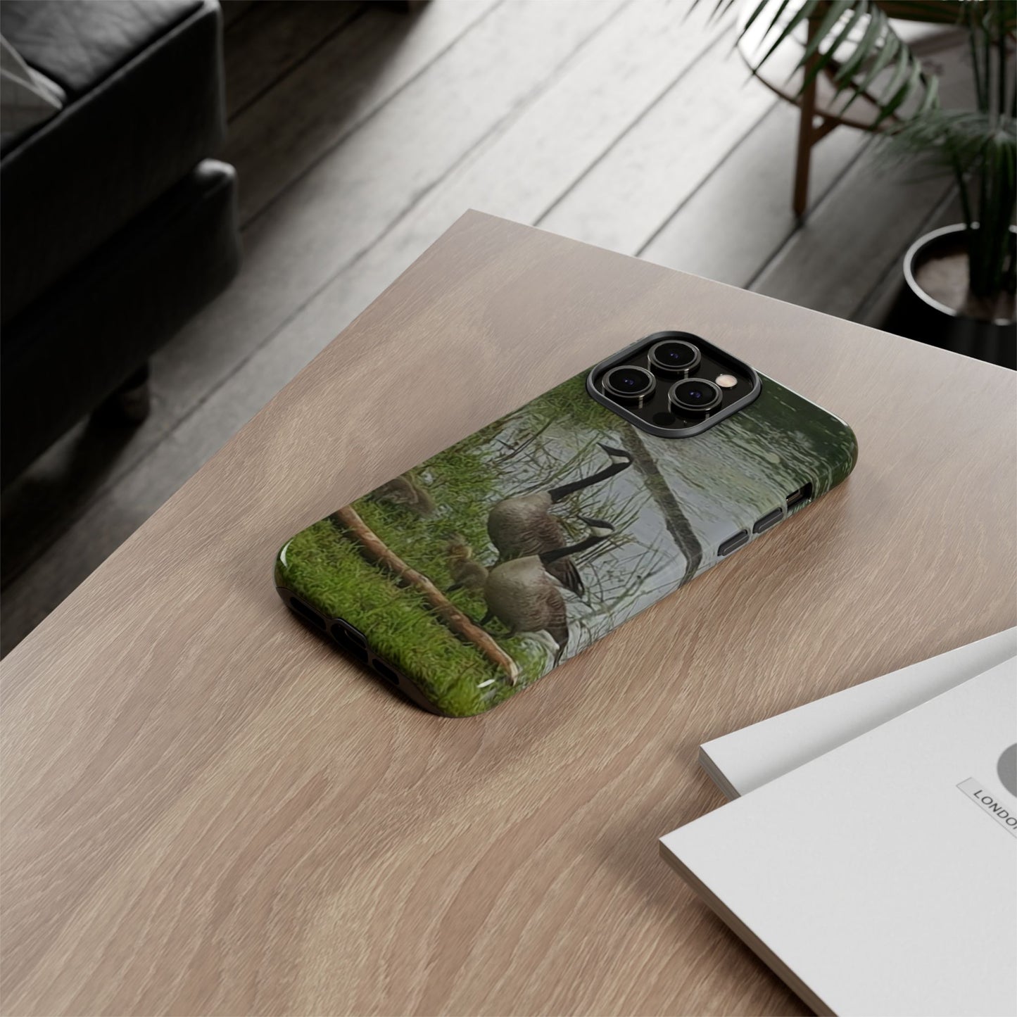 Phone Case - Geese Family Nature-Inspired