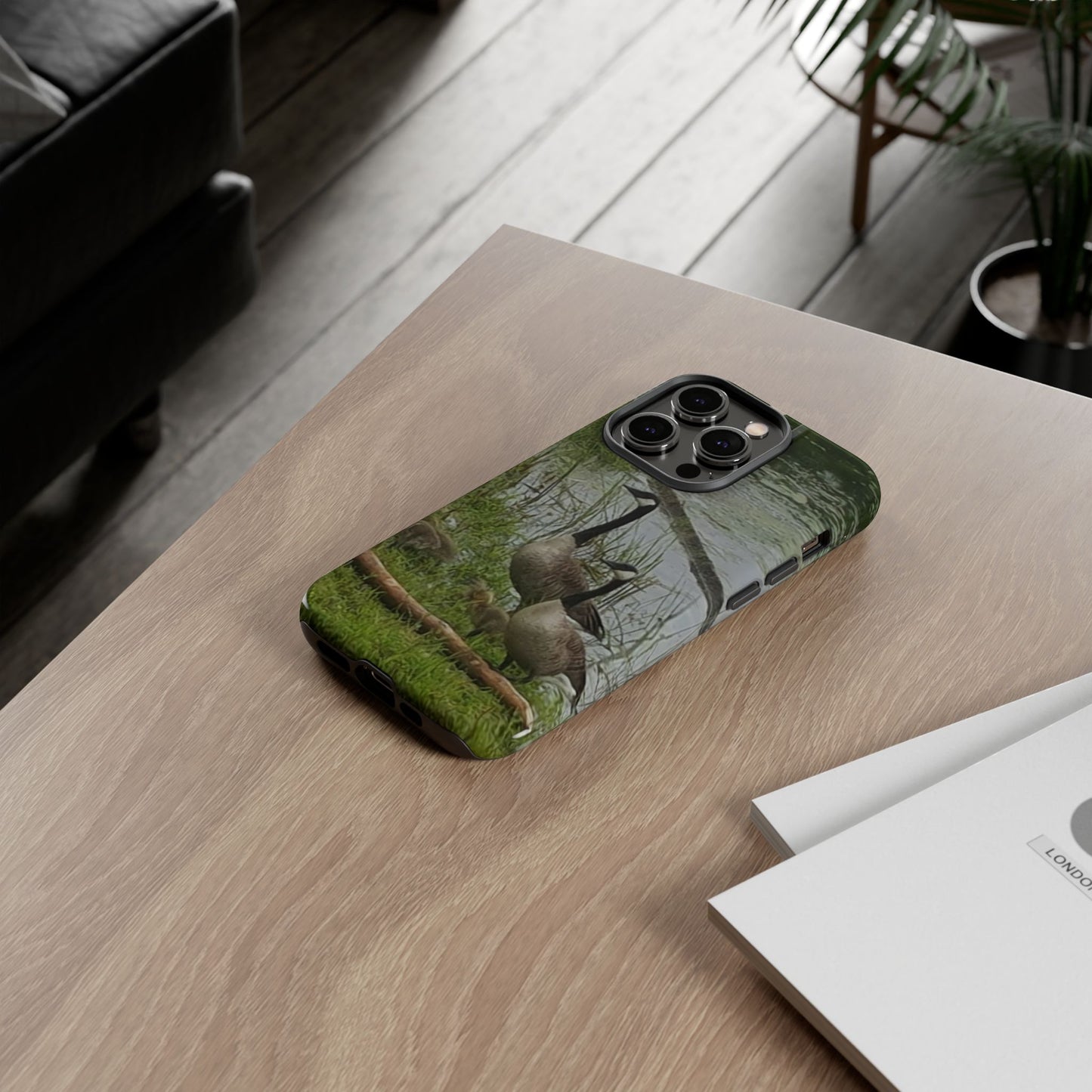 Phone Case - Geese Family Nature-Inspired