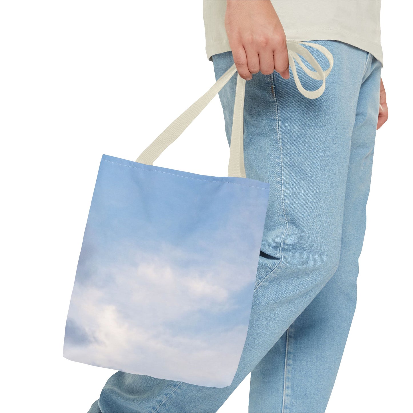 Tote Bag -Cloudy Sky - Perfect for Everyday Use and Relaxing Outings