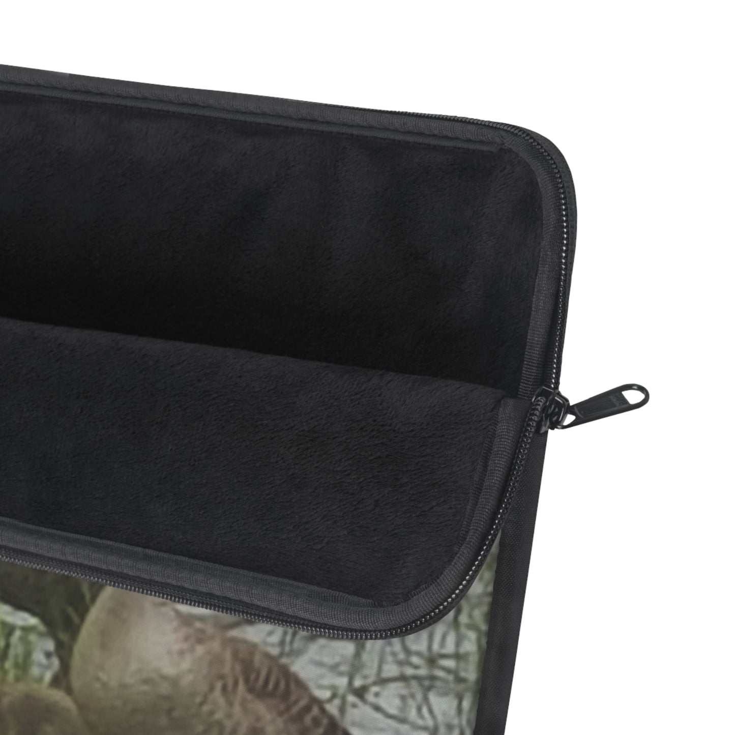 Laptop Sleeve - Nature-inspired Photo of a Geese Family