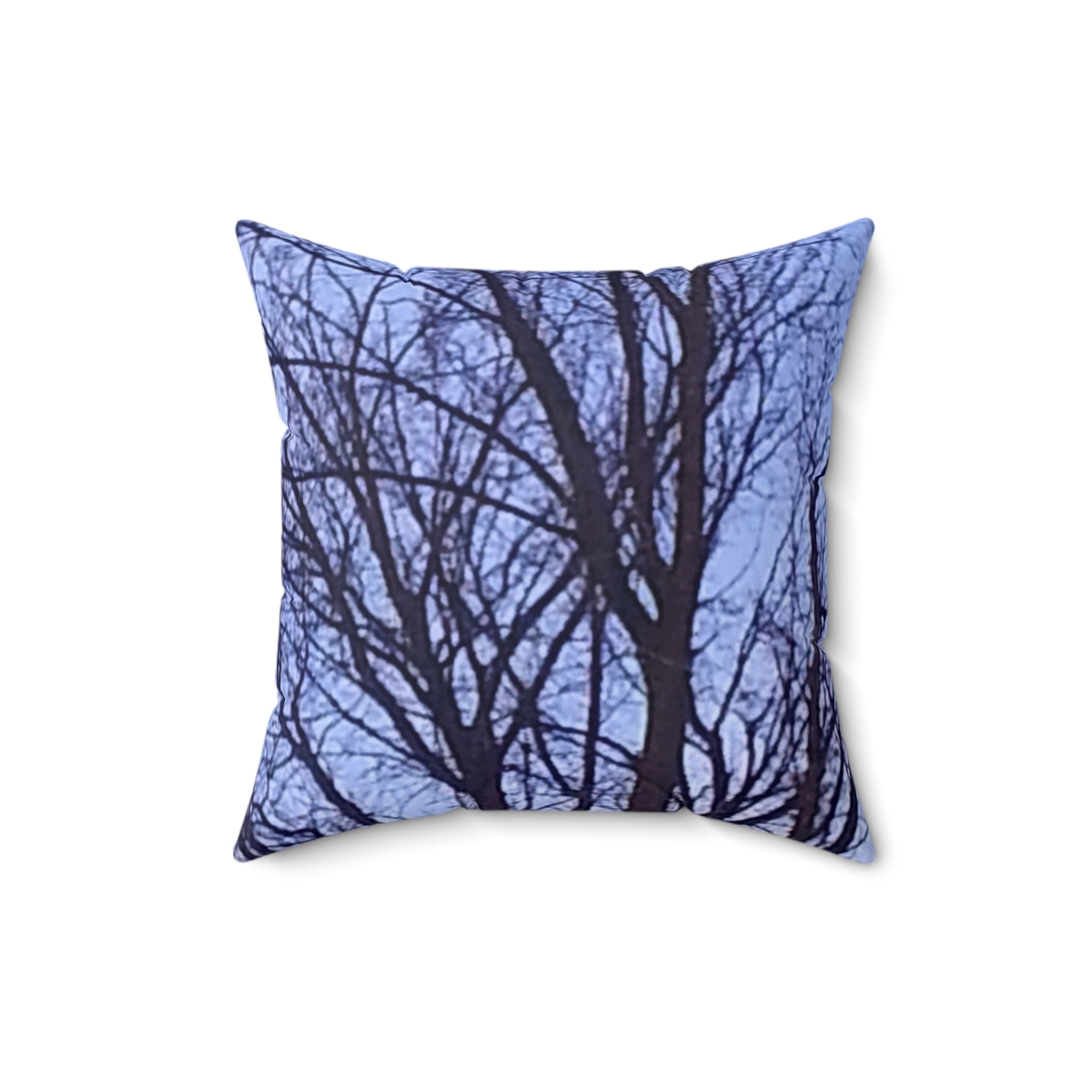 Azure Firmament | Vibrant Cloudscape Pillow | The Flow Collection