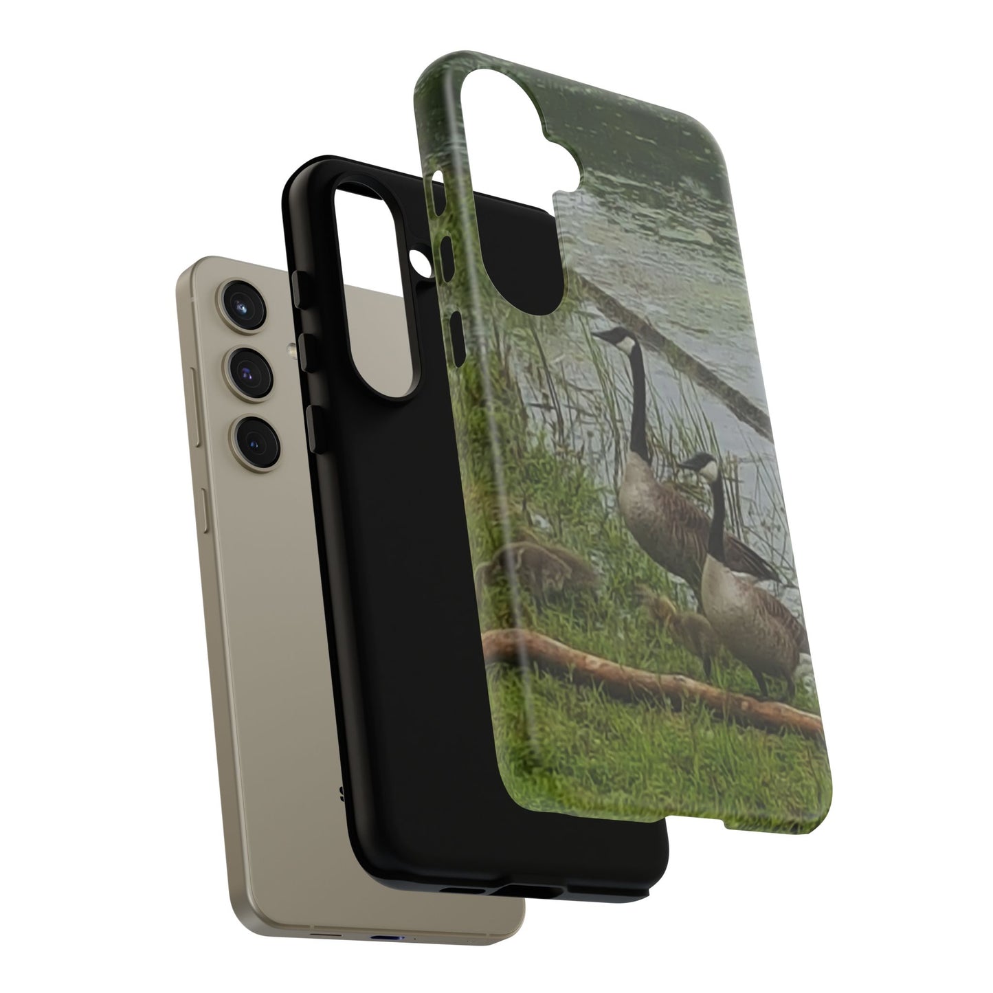 Phone Case - Geese Family Nature-Inspired