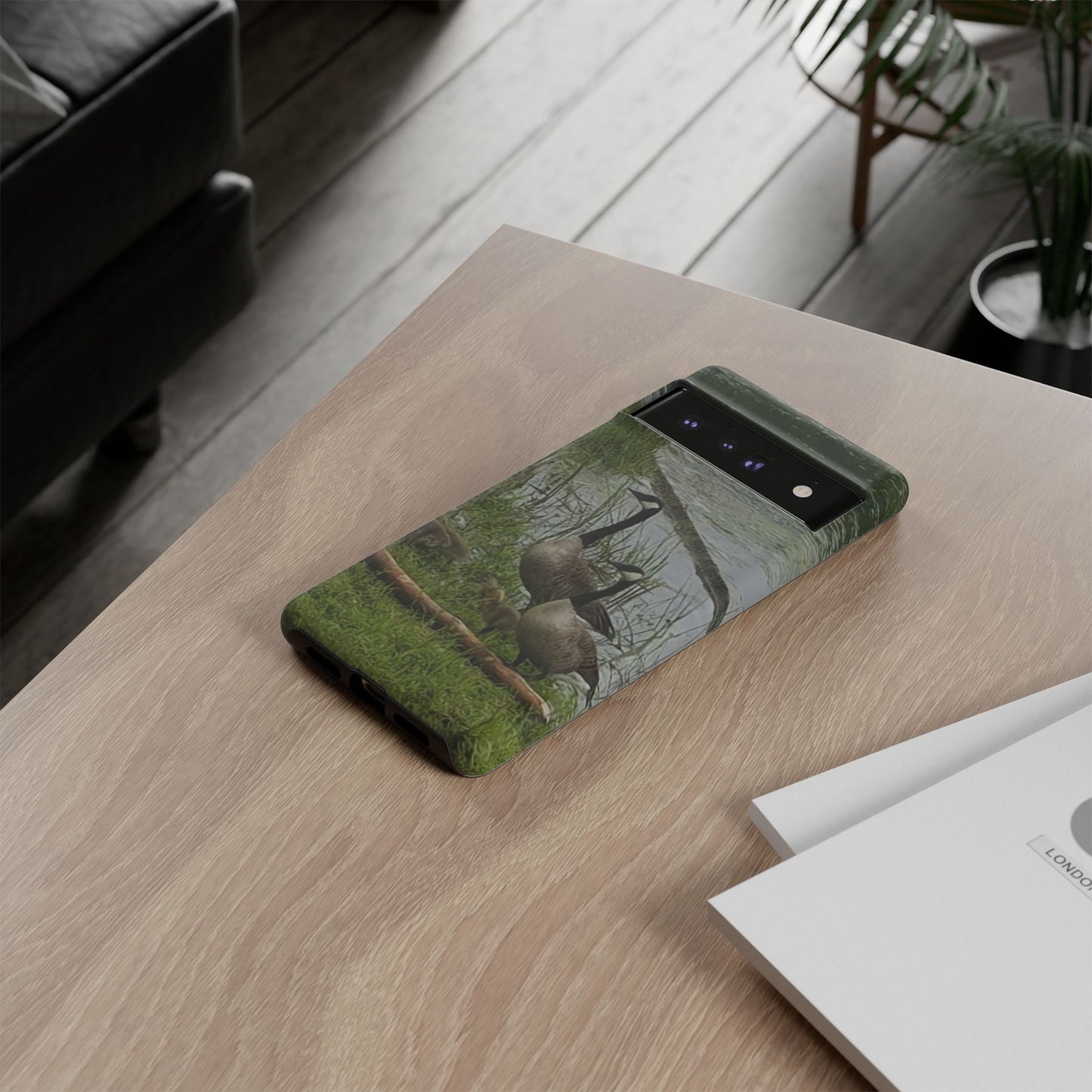 Phone Case - Geese Family Nature-Inspired