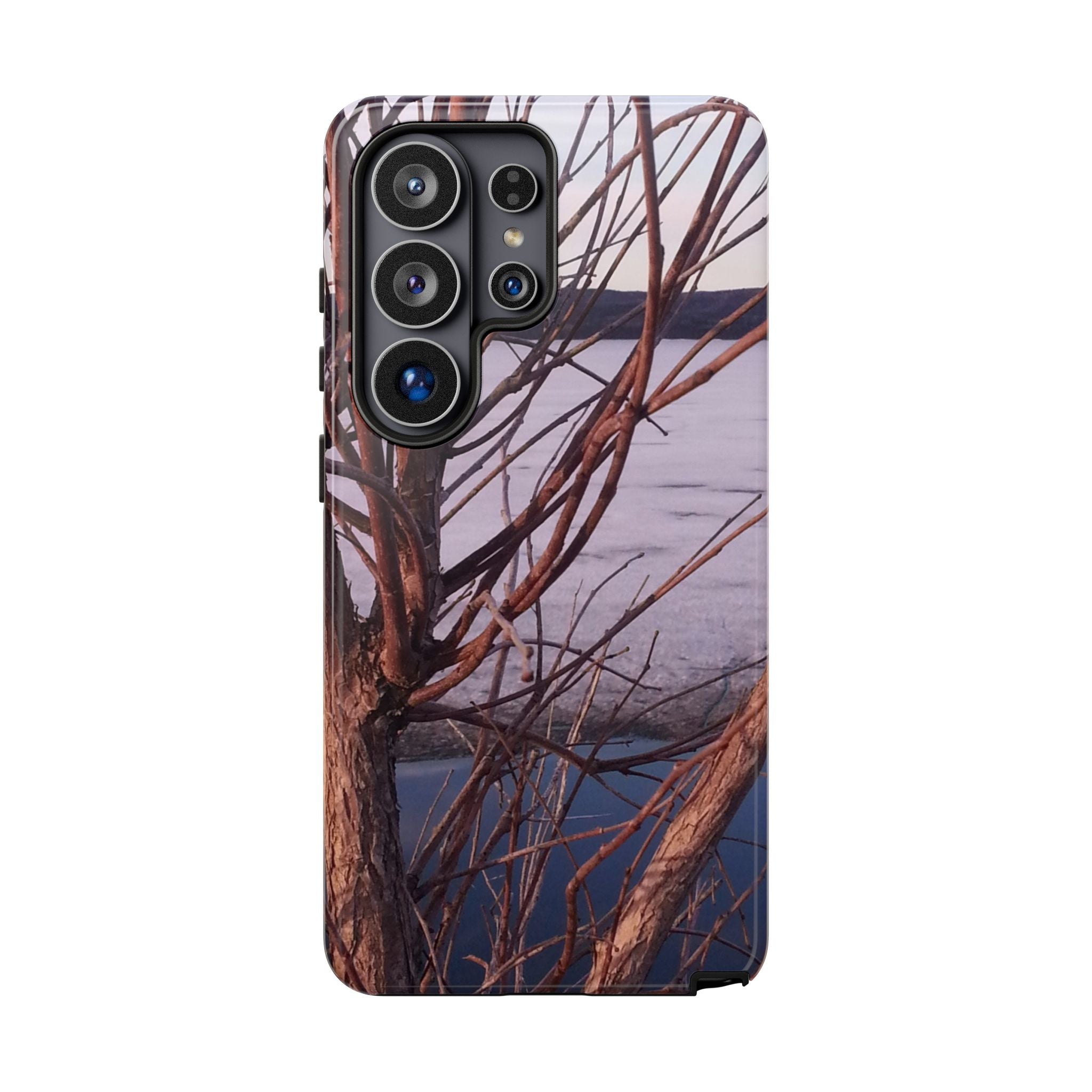 Creative Spark | Ethereal Winter Branch Aesthetic Phone Case | The Flow Collection