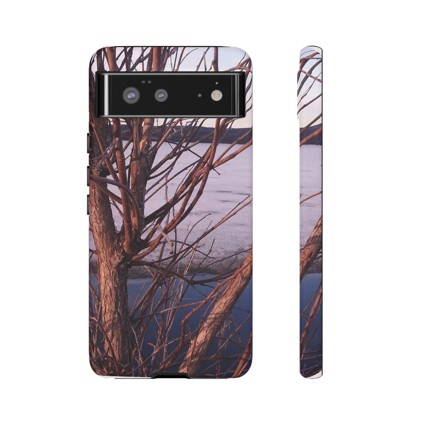 Phone Case - Nature-Inspired Winter Tree Design