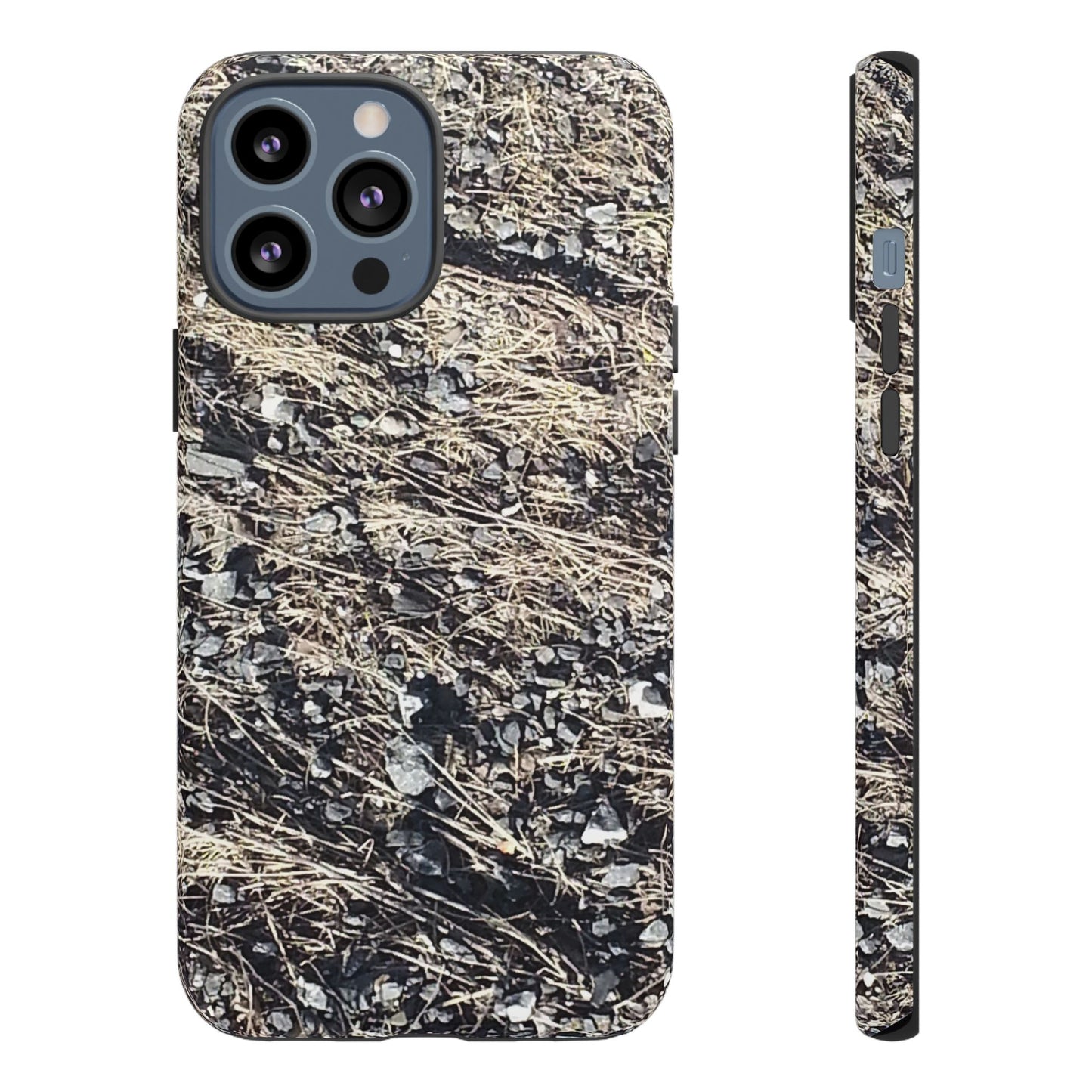 Phone Case -  Nature-Inspired Stone Bed Design for Outdoor Enthusiasts