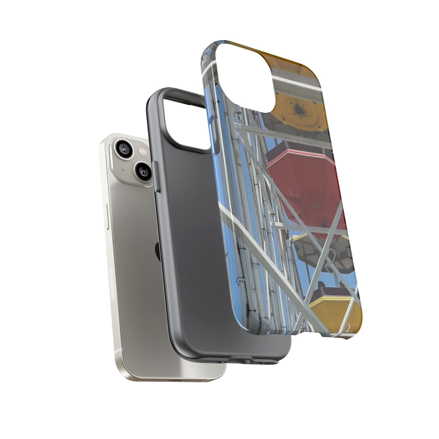 Phone Case Colorful Ferris Wheel  - Fun & Durable