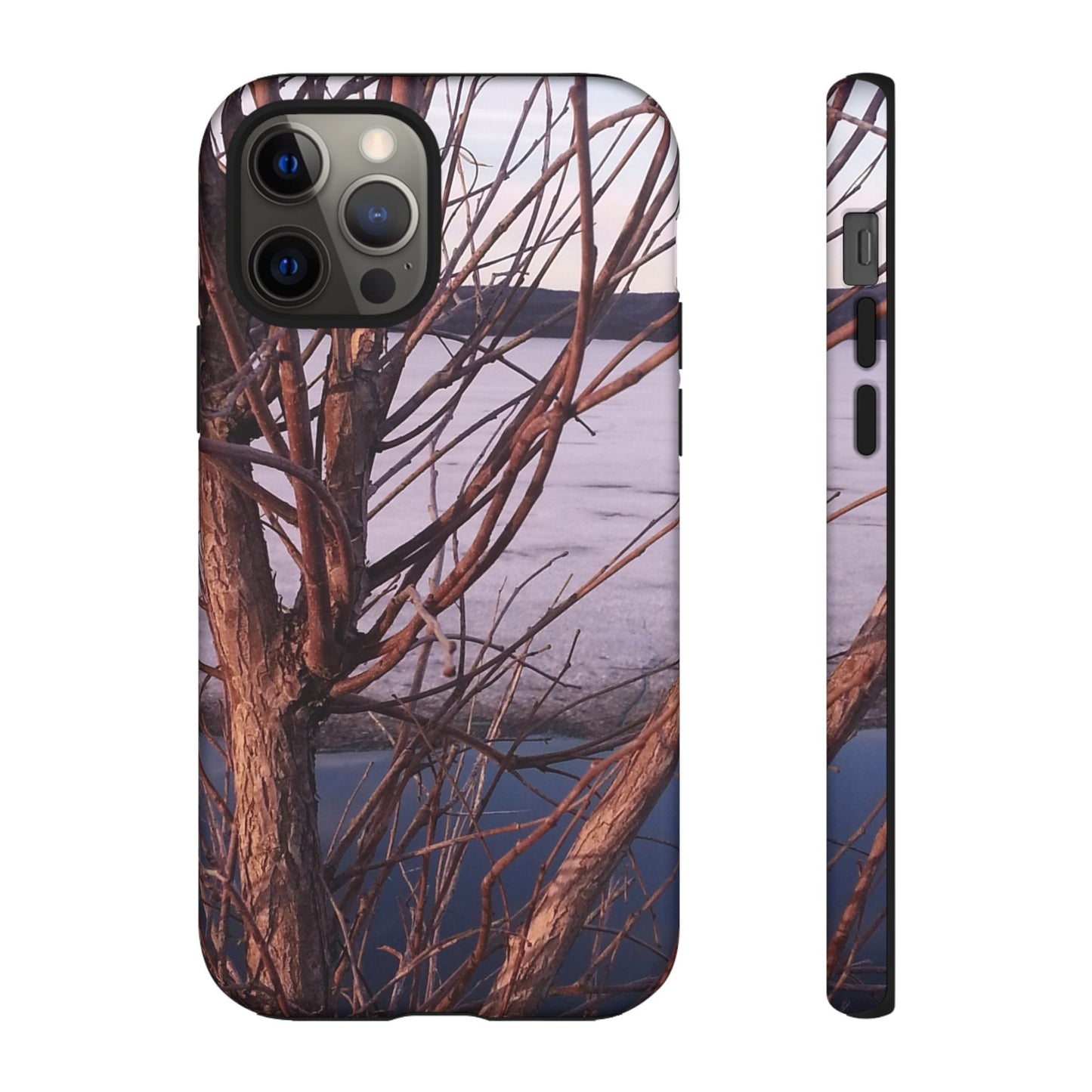 Phone Case - Nature-Inspired Winter Tree Design