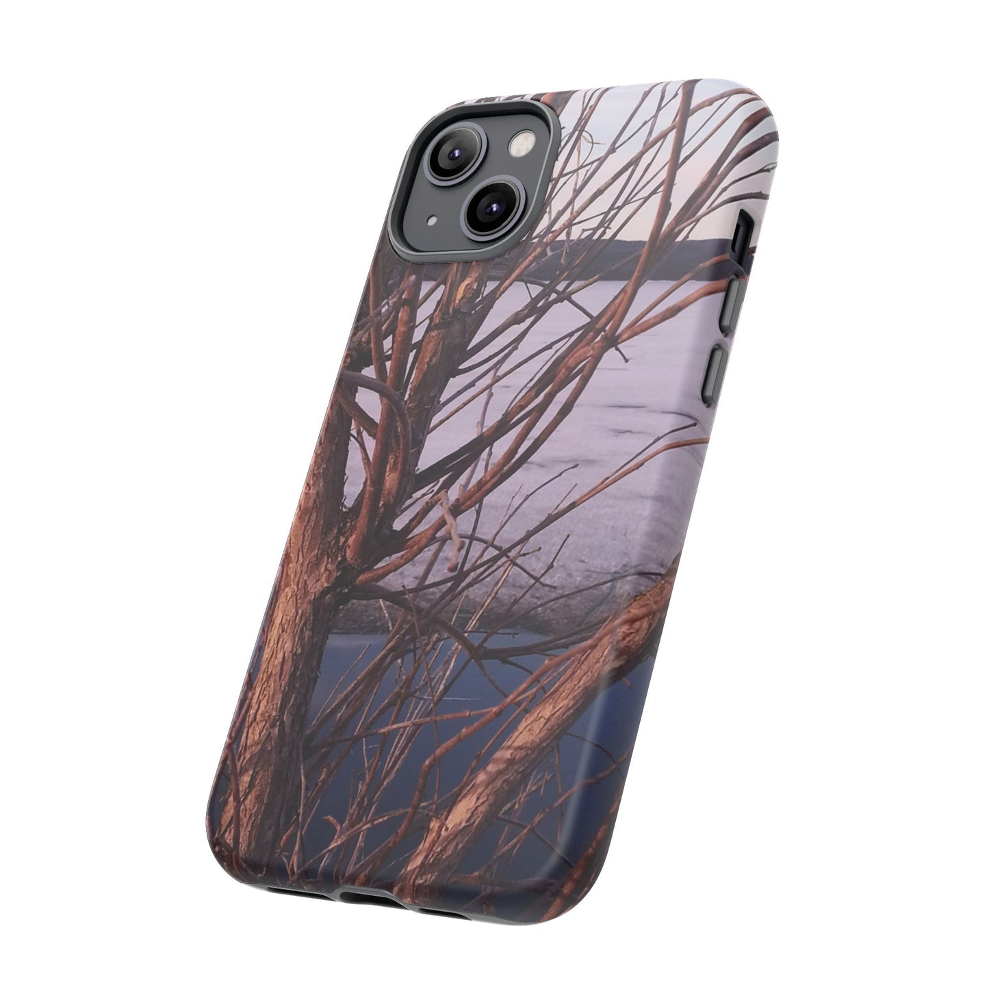 Phone Case - Nature-Inspired Winter Tree Design