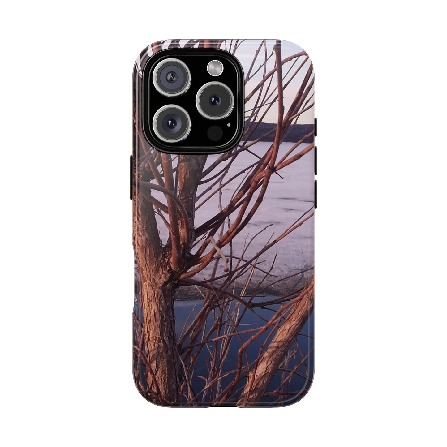 Phone Case - Nature-Inspired Winter Tree Design