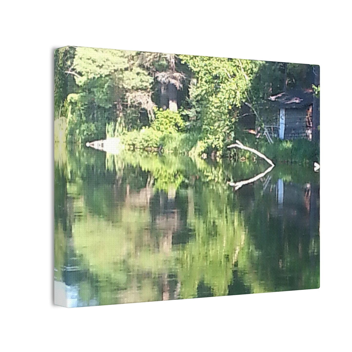 Canvas art - Tranquil Lake Reflection