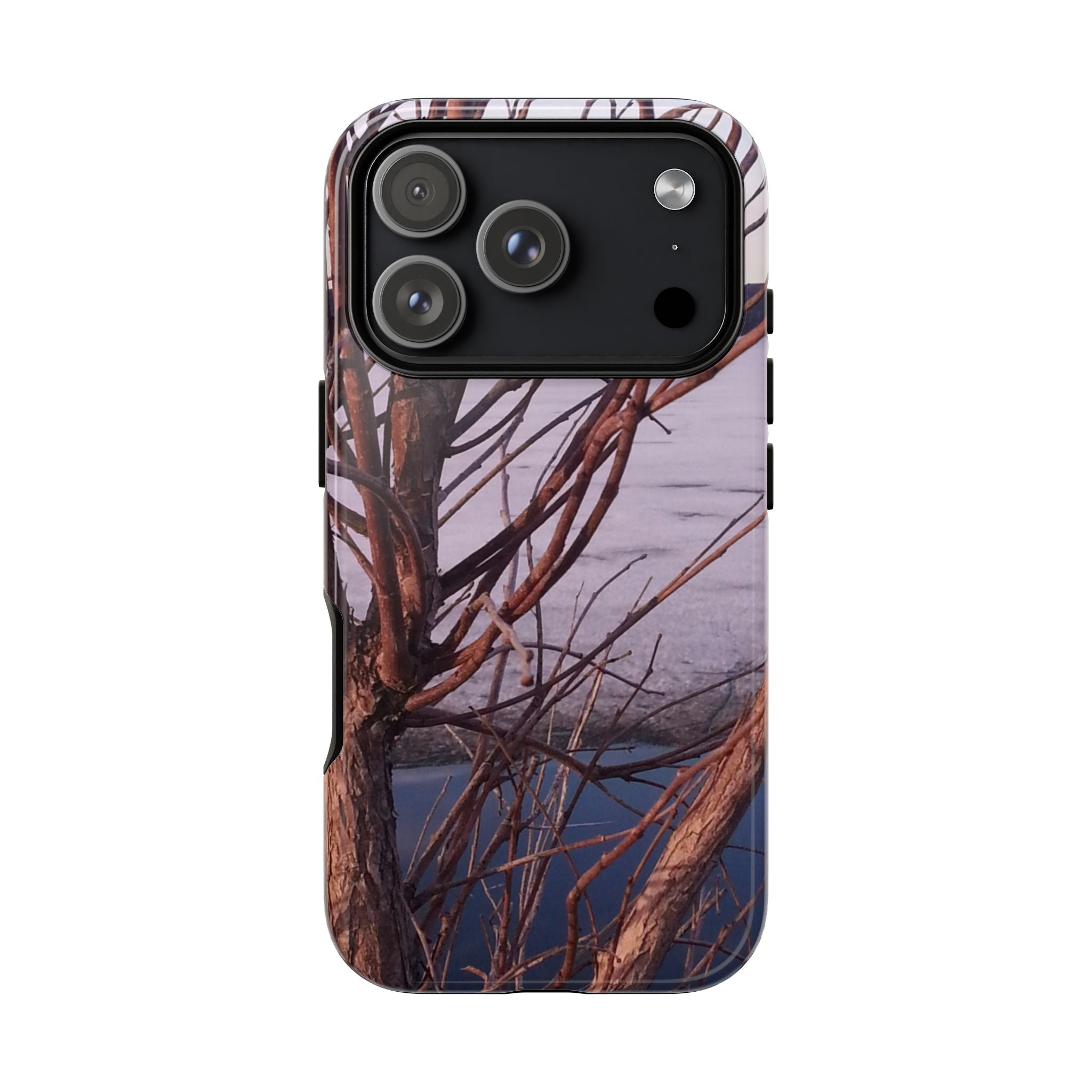 Creative Spark | Ethereal Winter Branch Aesthetic Phone Case | The Flow Collection