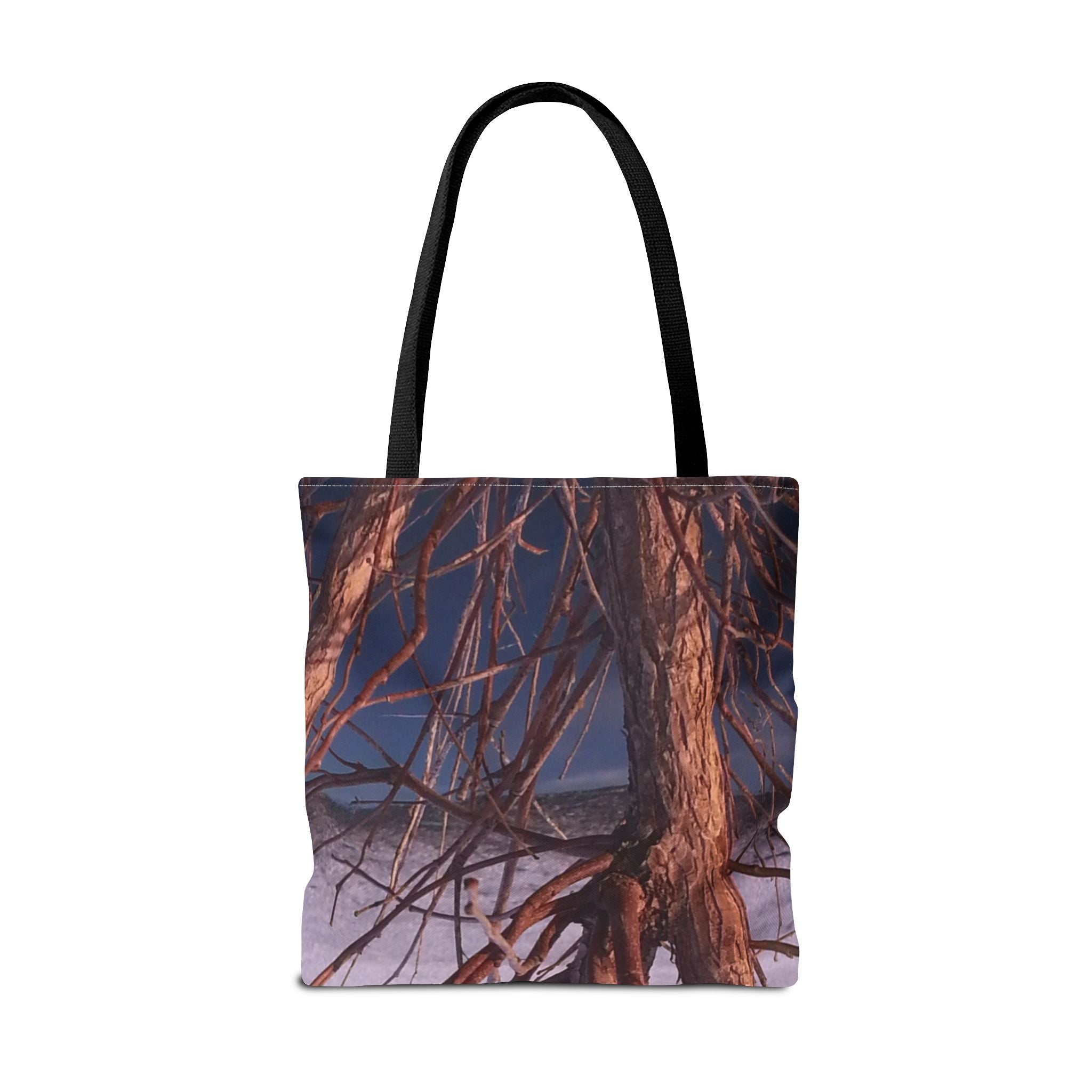 Minimalist Lines | Winter Branch Tote Bag | The Flow Collection
