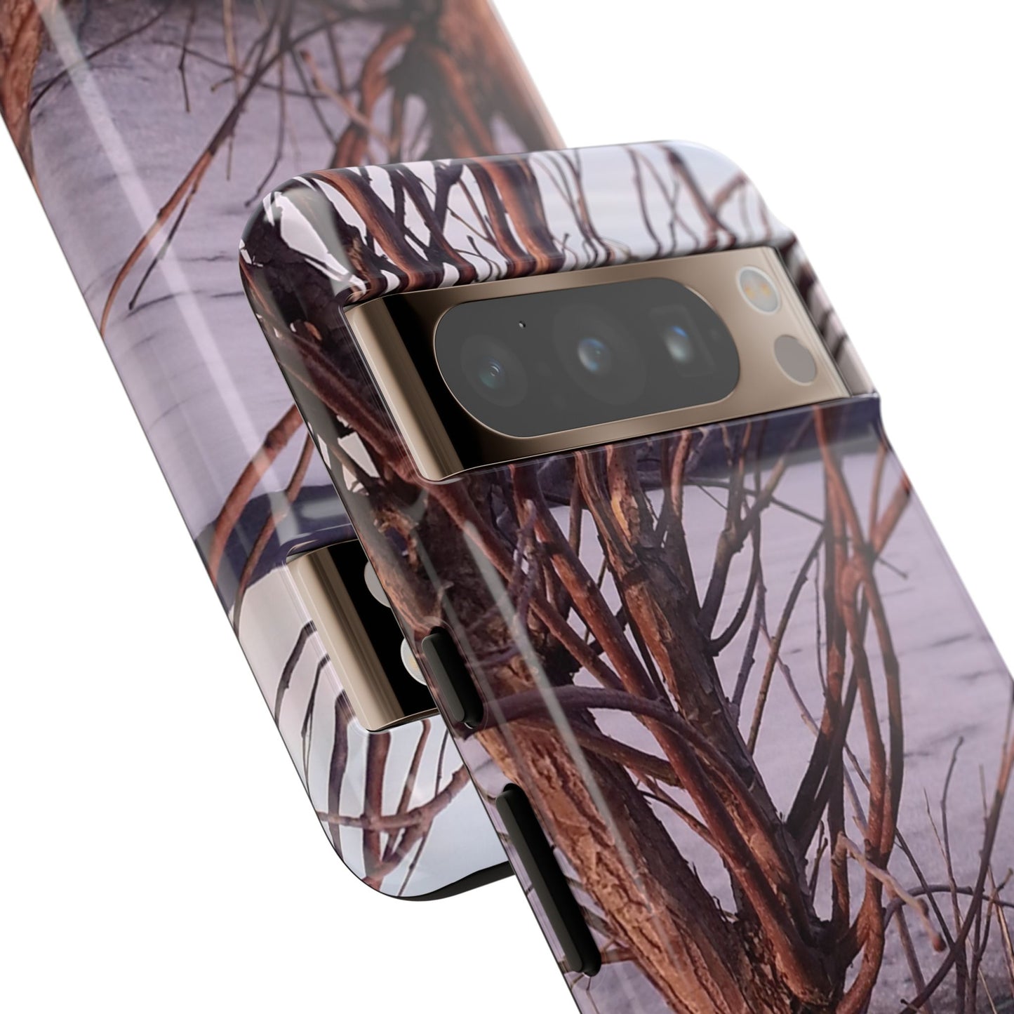 Phone Case - Nature-Inspired Winter Tree Design