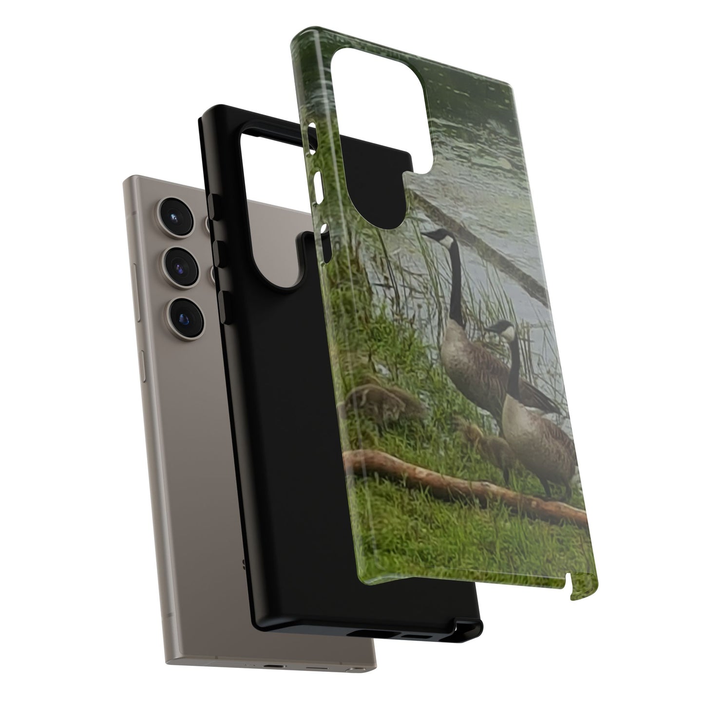 Phone Case - Geese Family Nature-Inspired