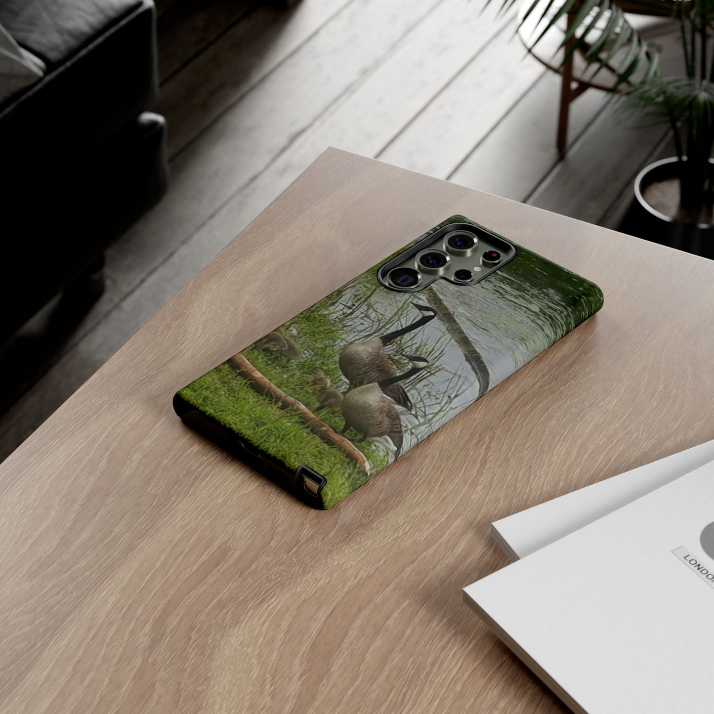 Phone Case - Geese Family Nature-Inspired