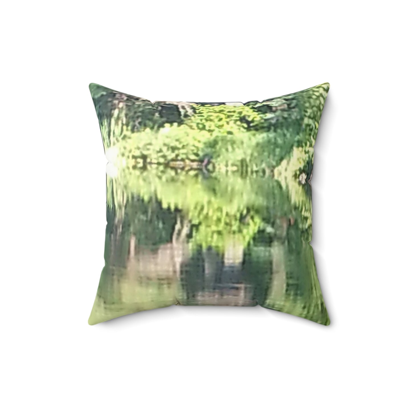 Pillow Nature-Inspired  - Lake reflections - Perfect for Home Décor and Relaxation