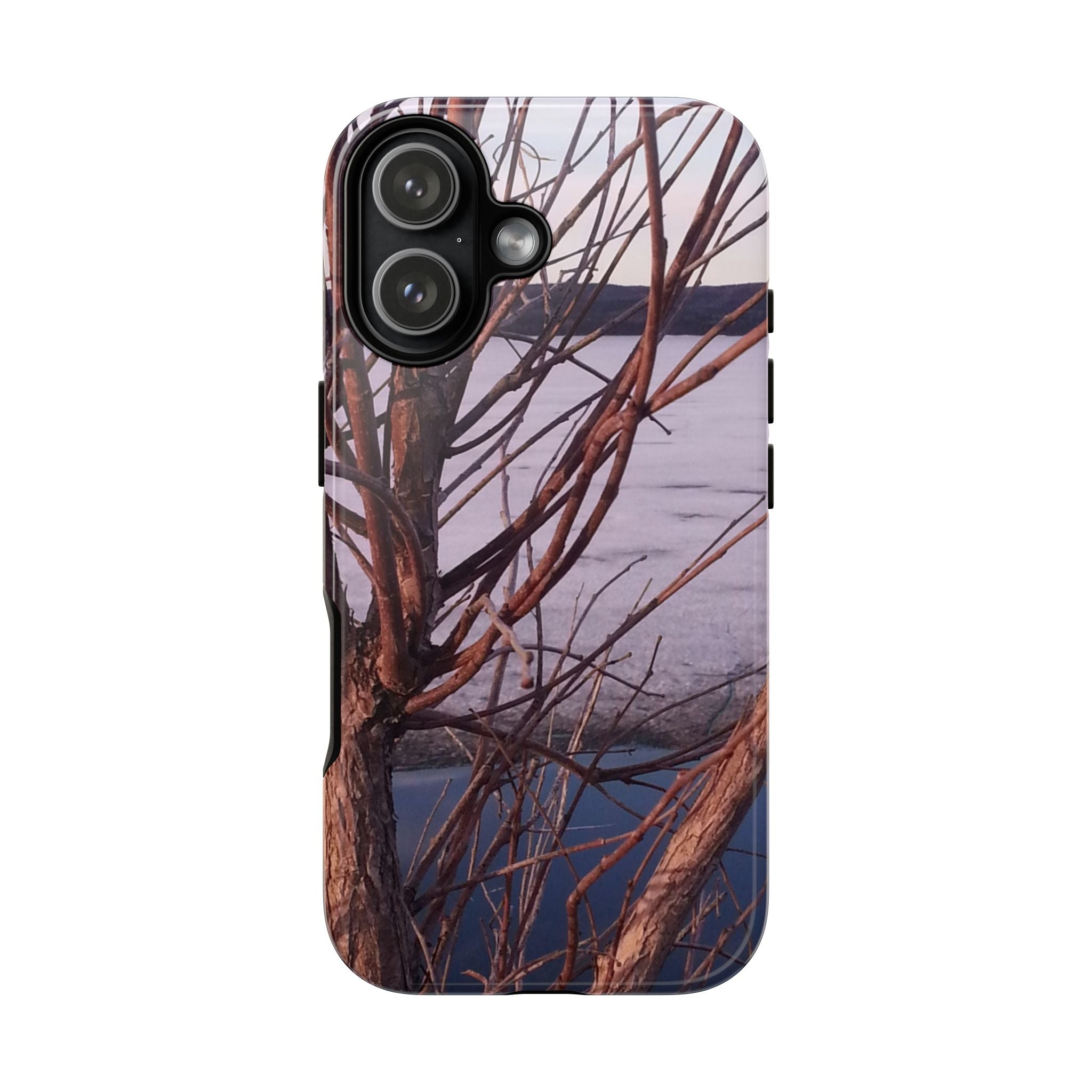 Creative Spark | Ethereal Winter Branch Aesthetic Phone Case | The Flow Collection