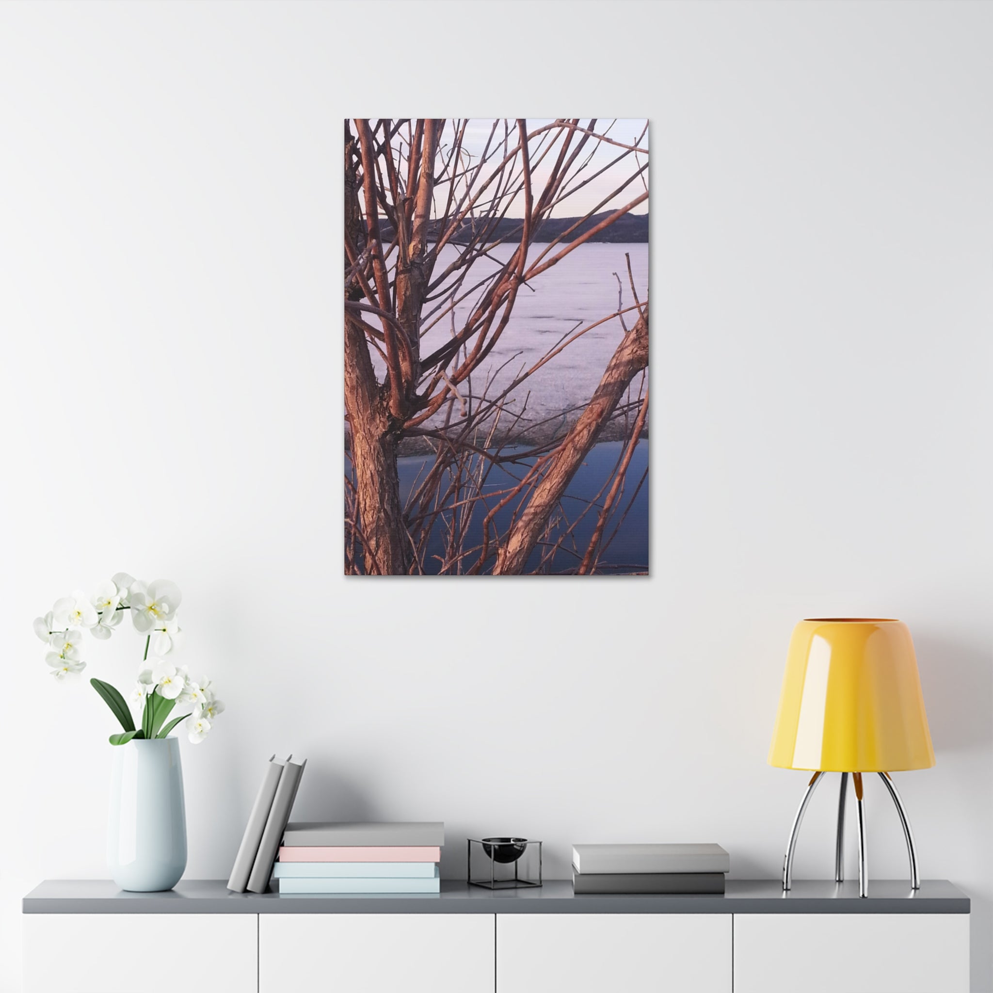 Primal Frost | Frozen Shoreline Wall Art | The Inspiration Collection