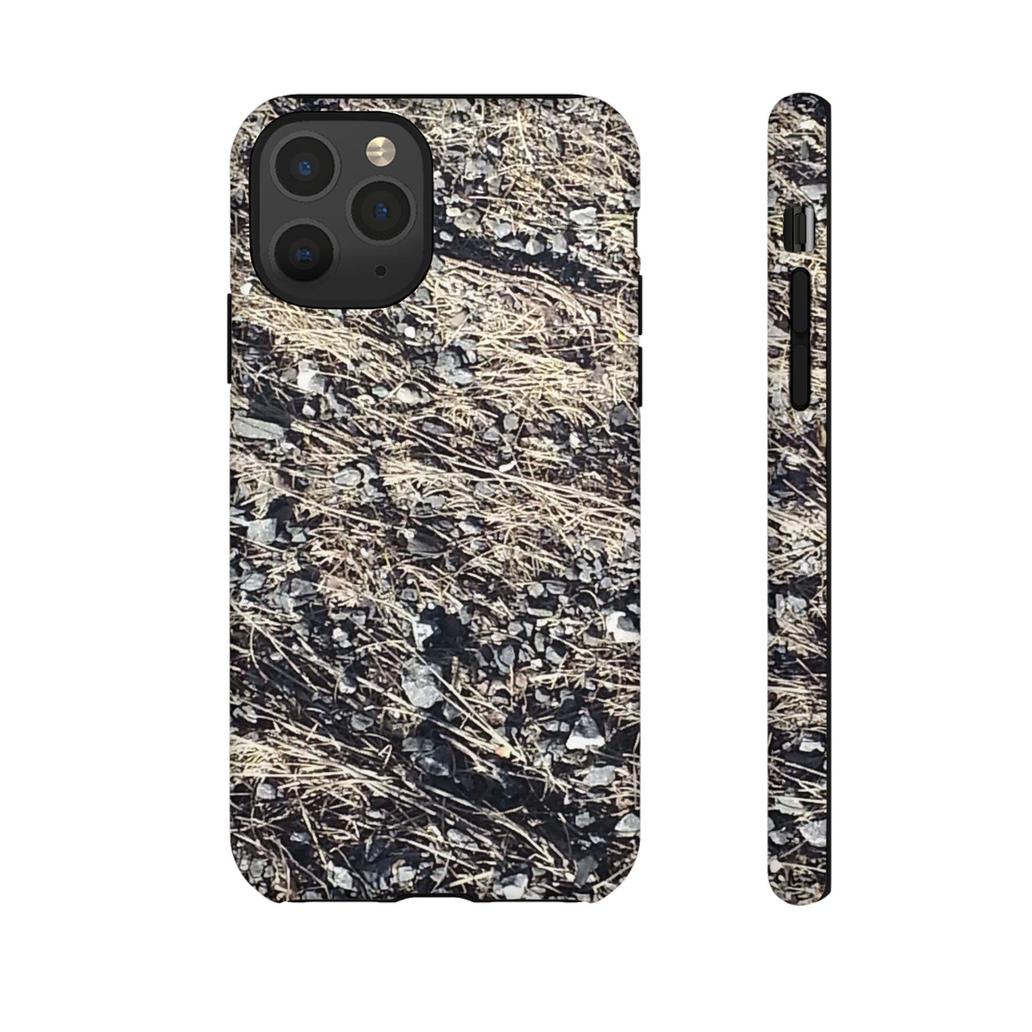 Phone Case -  Nature-Inspired Stone Bed Design for Outdoor Enthusiasts