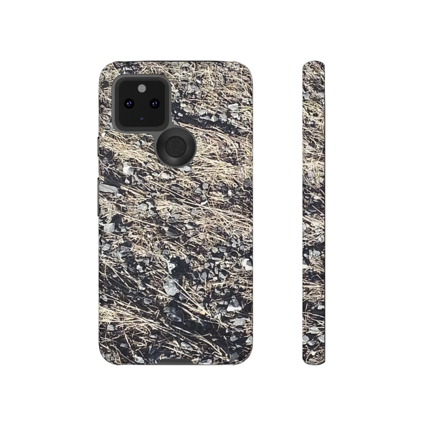 Phone Case -  Nature-Inspired Stone Bed Design for Outdoor Enthusiasts