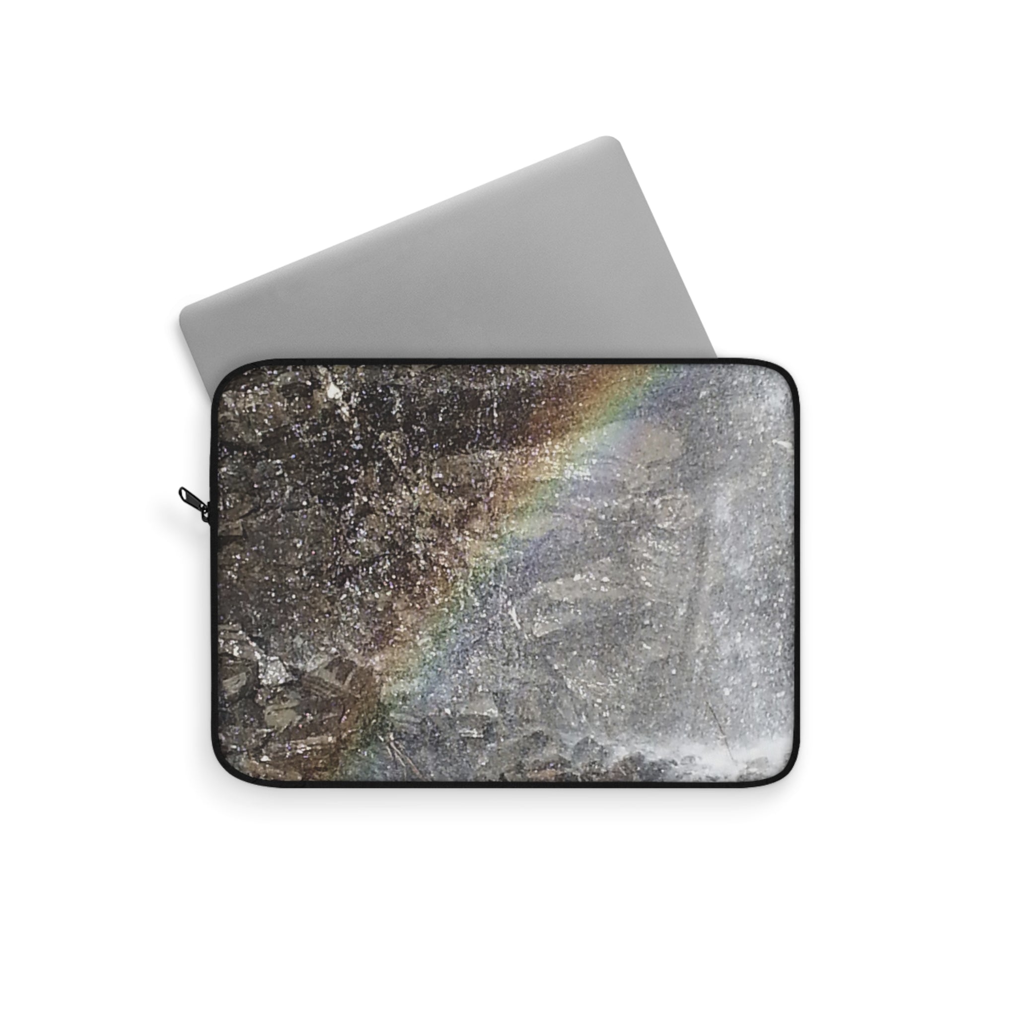 Radiant Fossil | Rainbow Stone Laptop Sleeve | The Rooted Collection