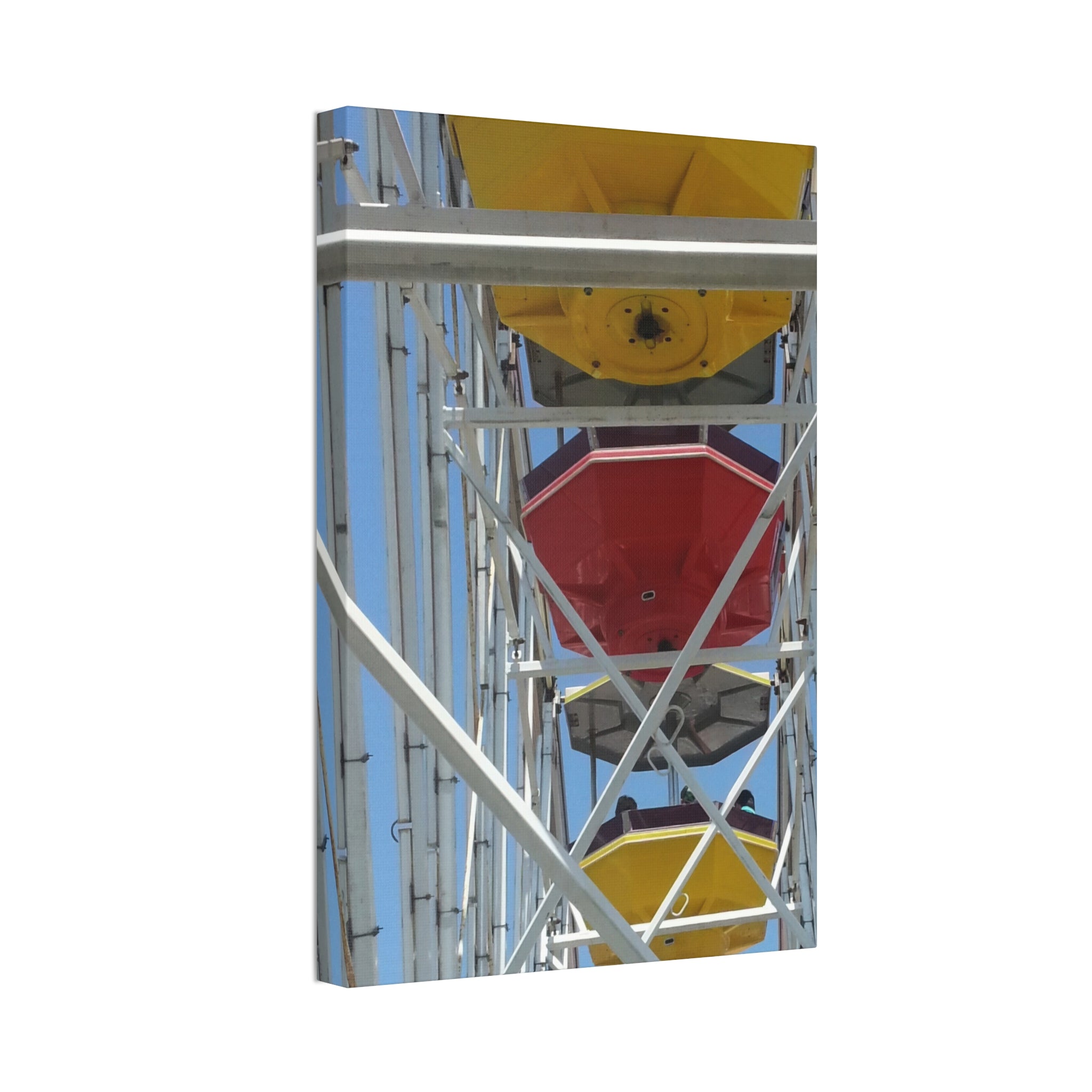 Vivid Spectrum | Radiant Fairground Motion Wall Art | The Flow Collection