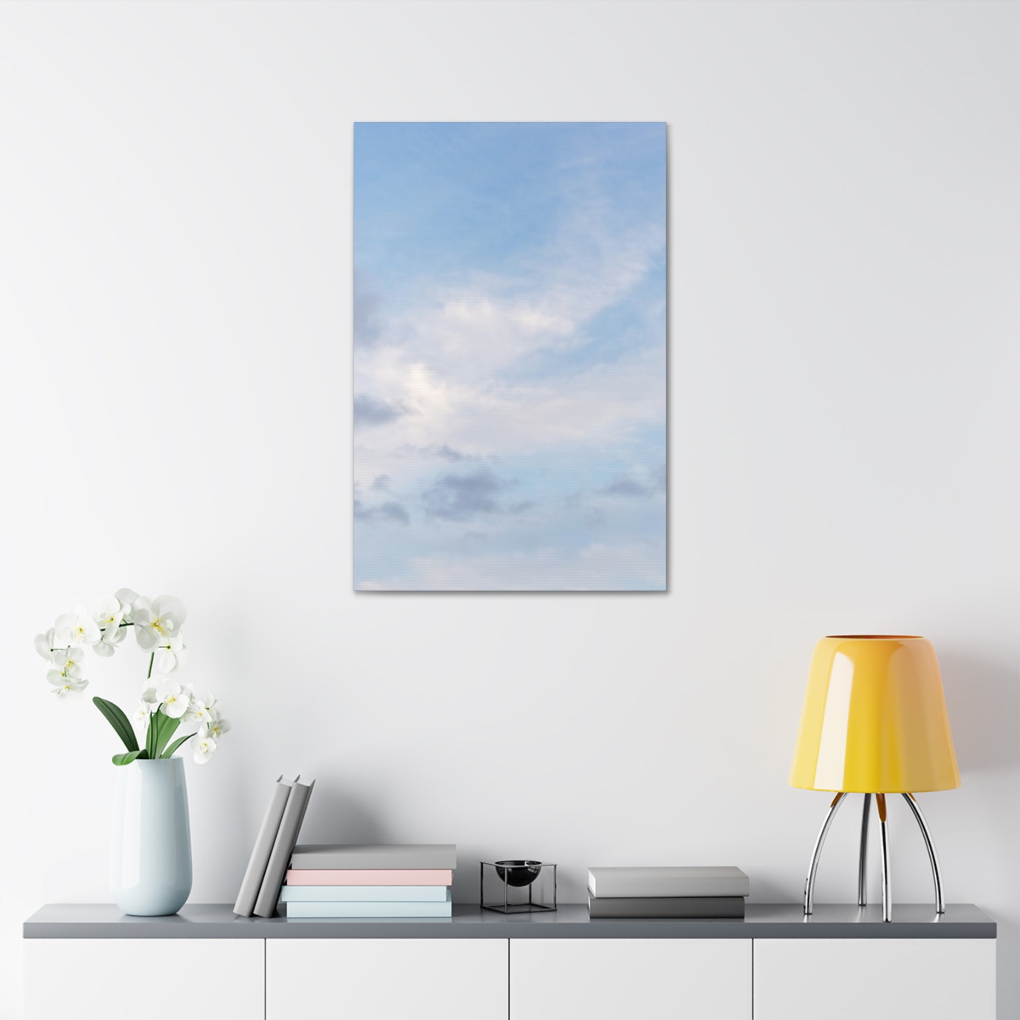 Dreamt Air | Weightless Luminous Expanse Wall Art | The Nurture Collection