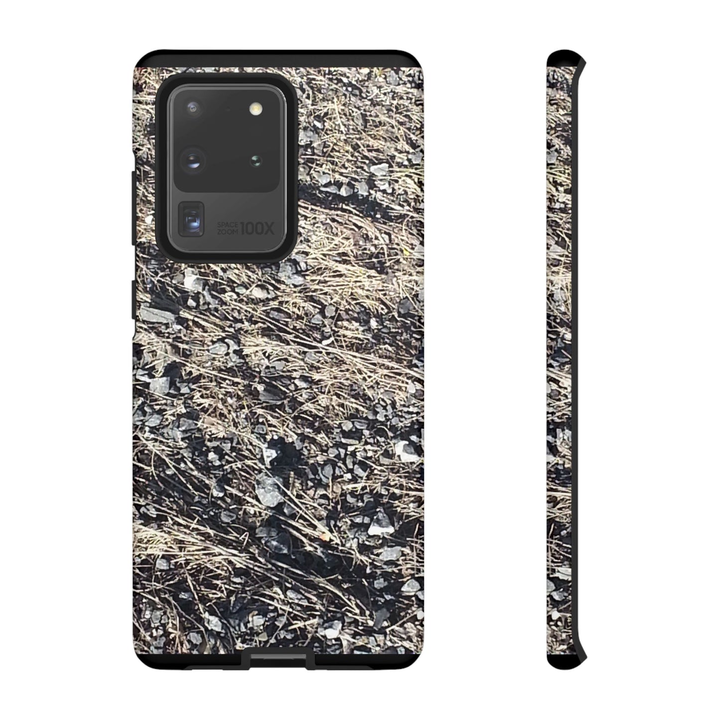 Phone Case -  Nature-Inspired Stone Bed Design for Outdoor Enthusiasts