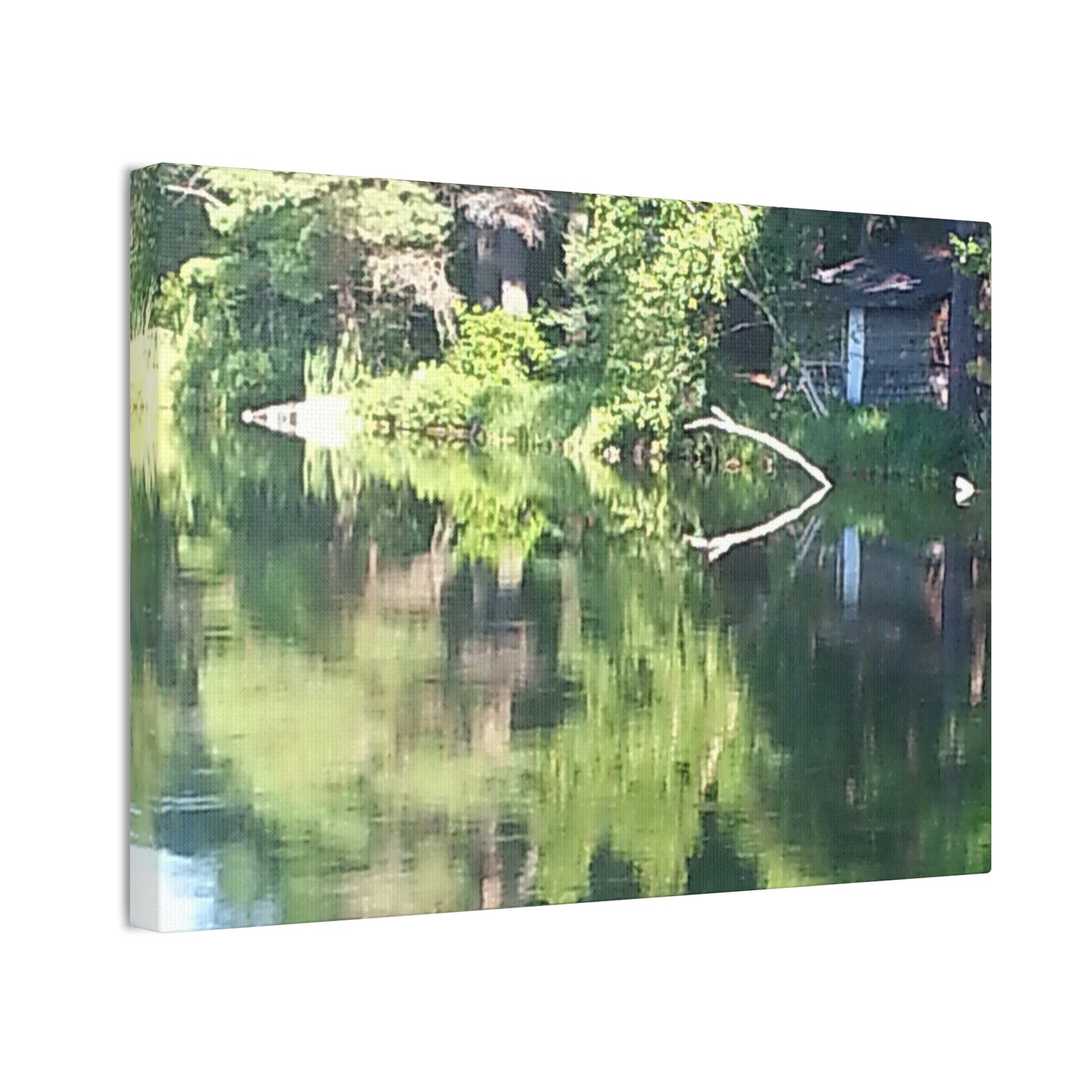 Canvas art - Tranquil Lake Reflection