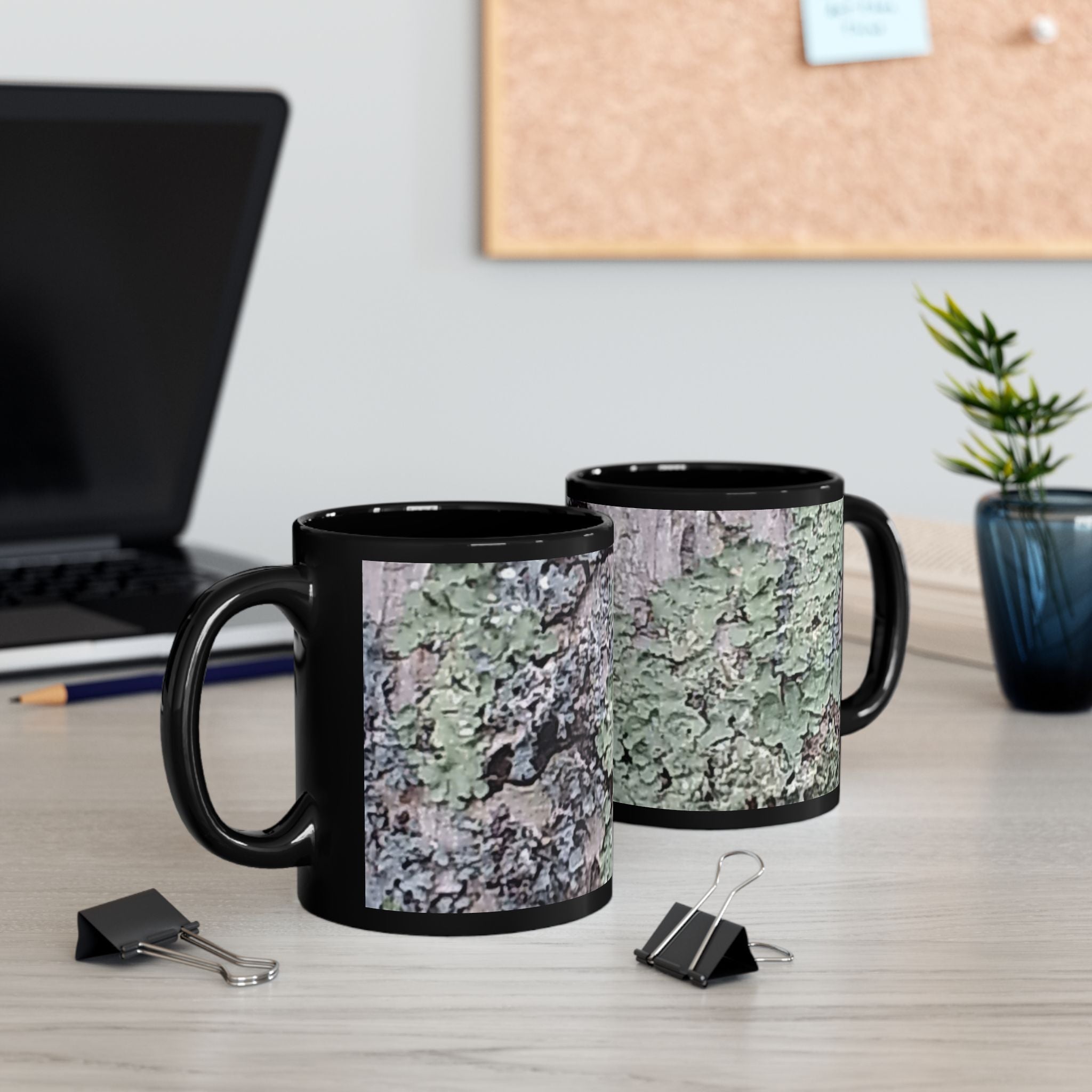 Lichen Texture | Woodland Bio-Pattern Drinkware | The Rooted Collection