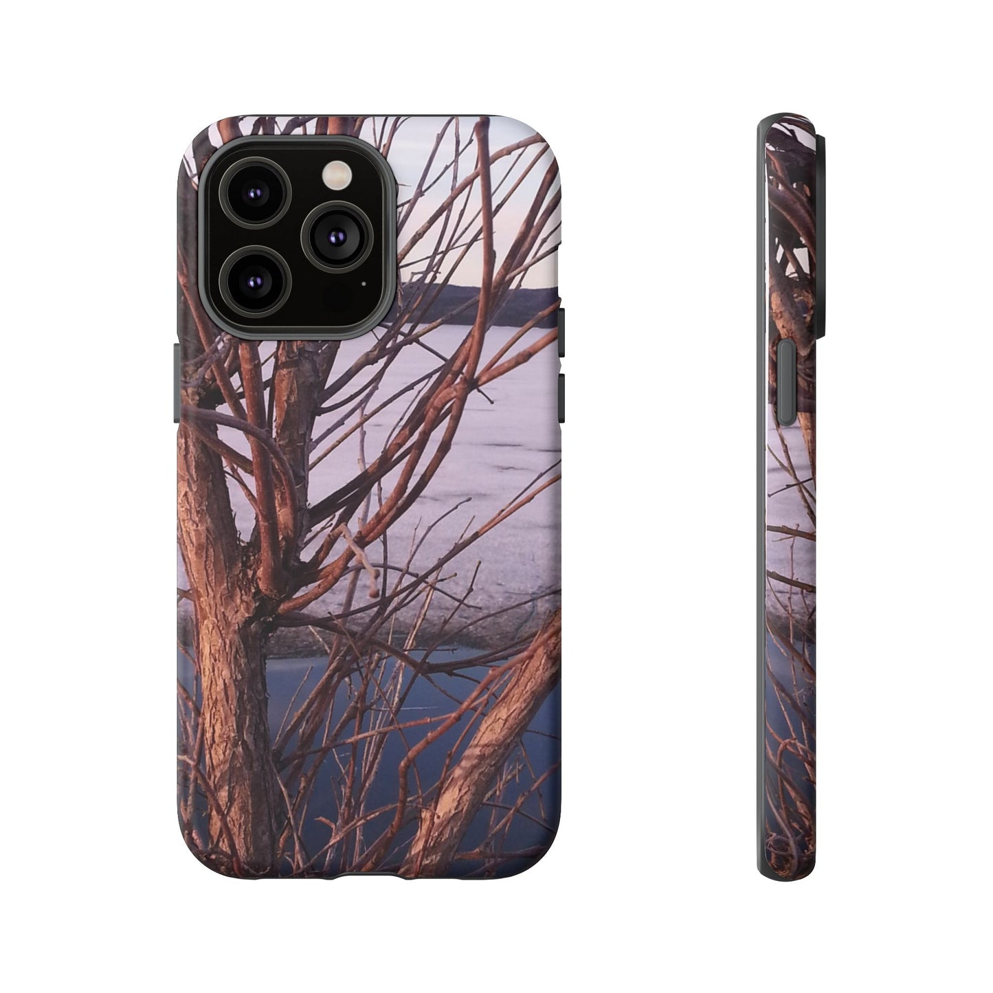 Phone Case - Nature-Inspired Winter Tree Design