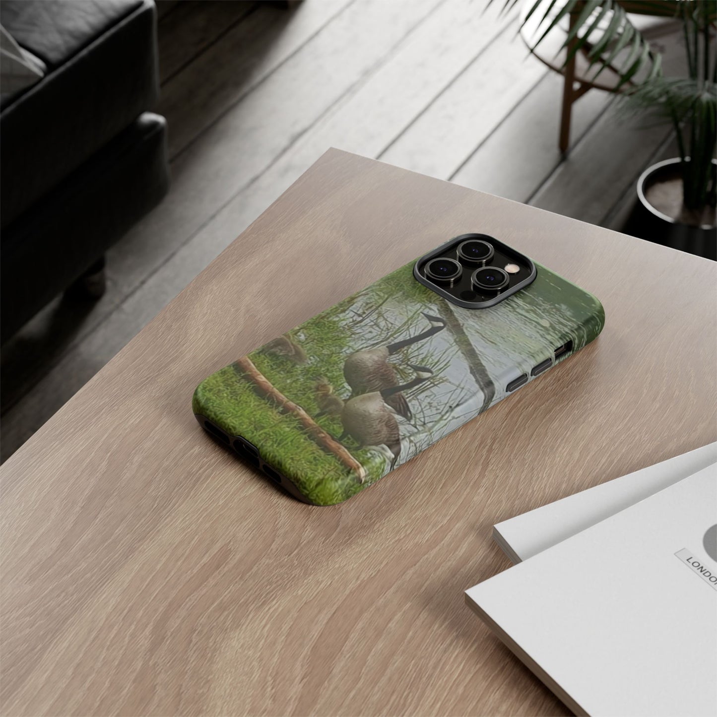 Phone Case - Geese Family Nature-Inspired