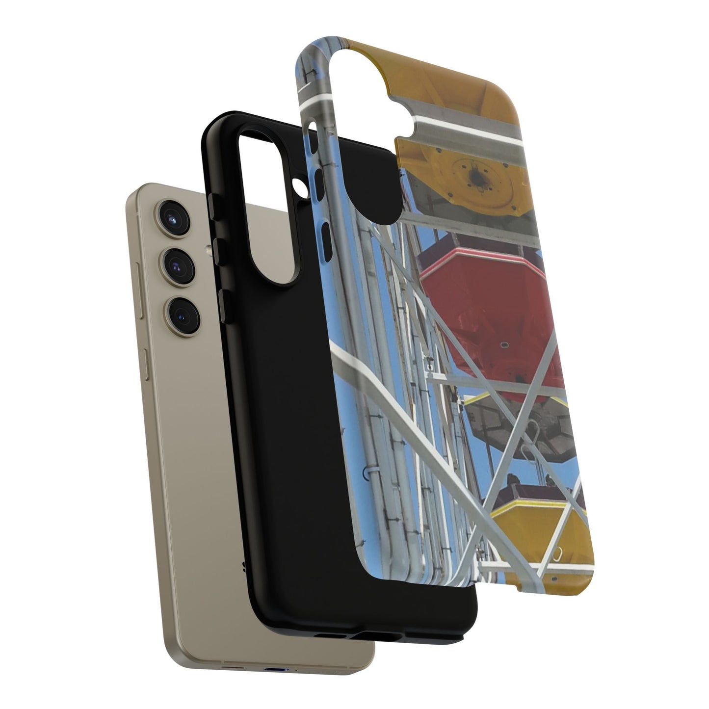 Phone Case Colorful Ferris Wheel  - Fun & Durable