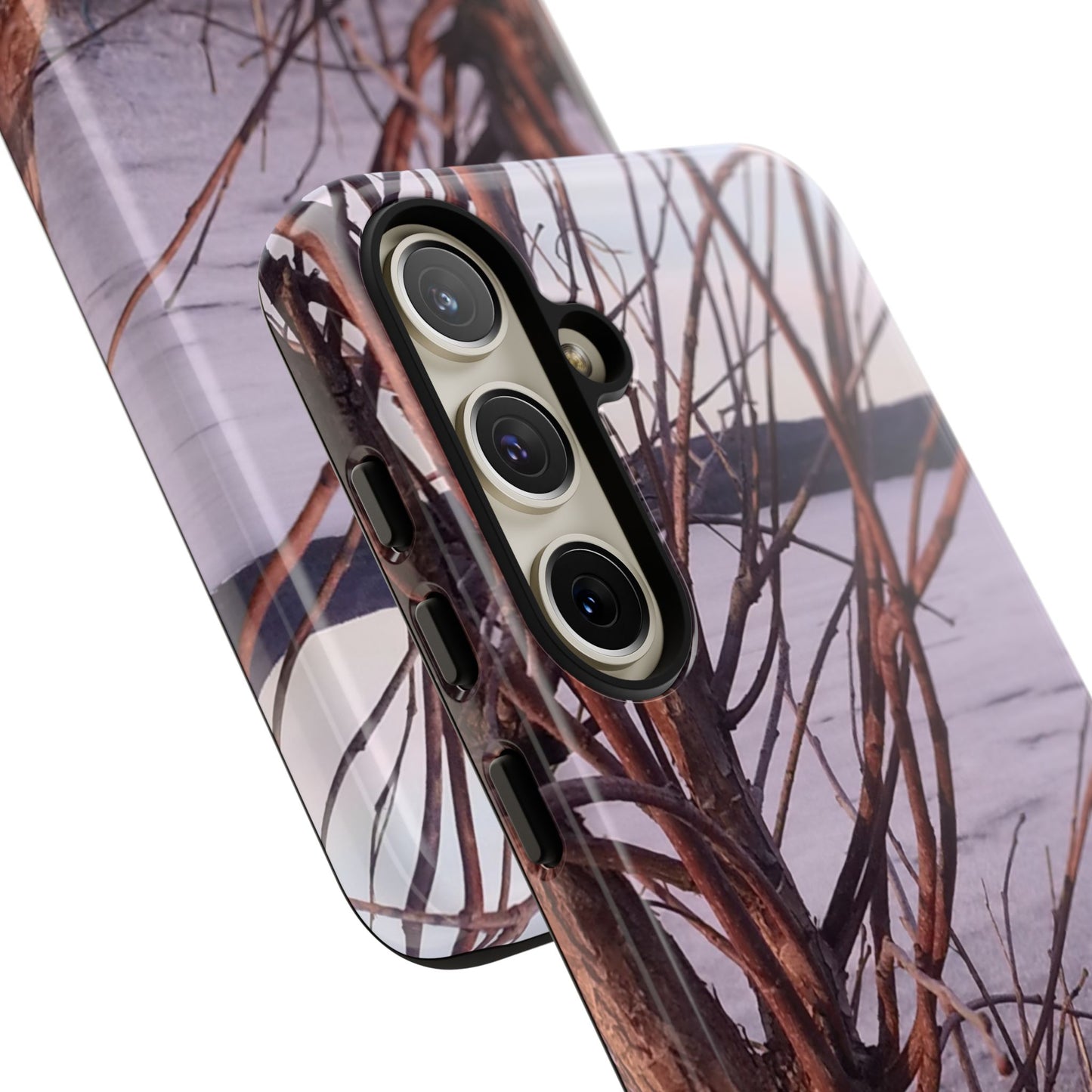 Nature-Inspired Phone Case with an #originalphotograph of branches in winter