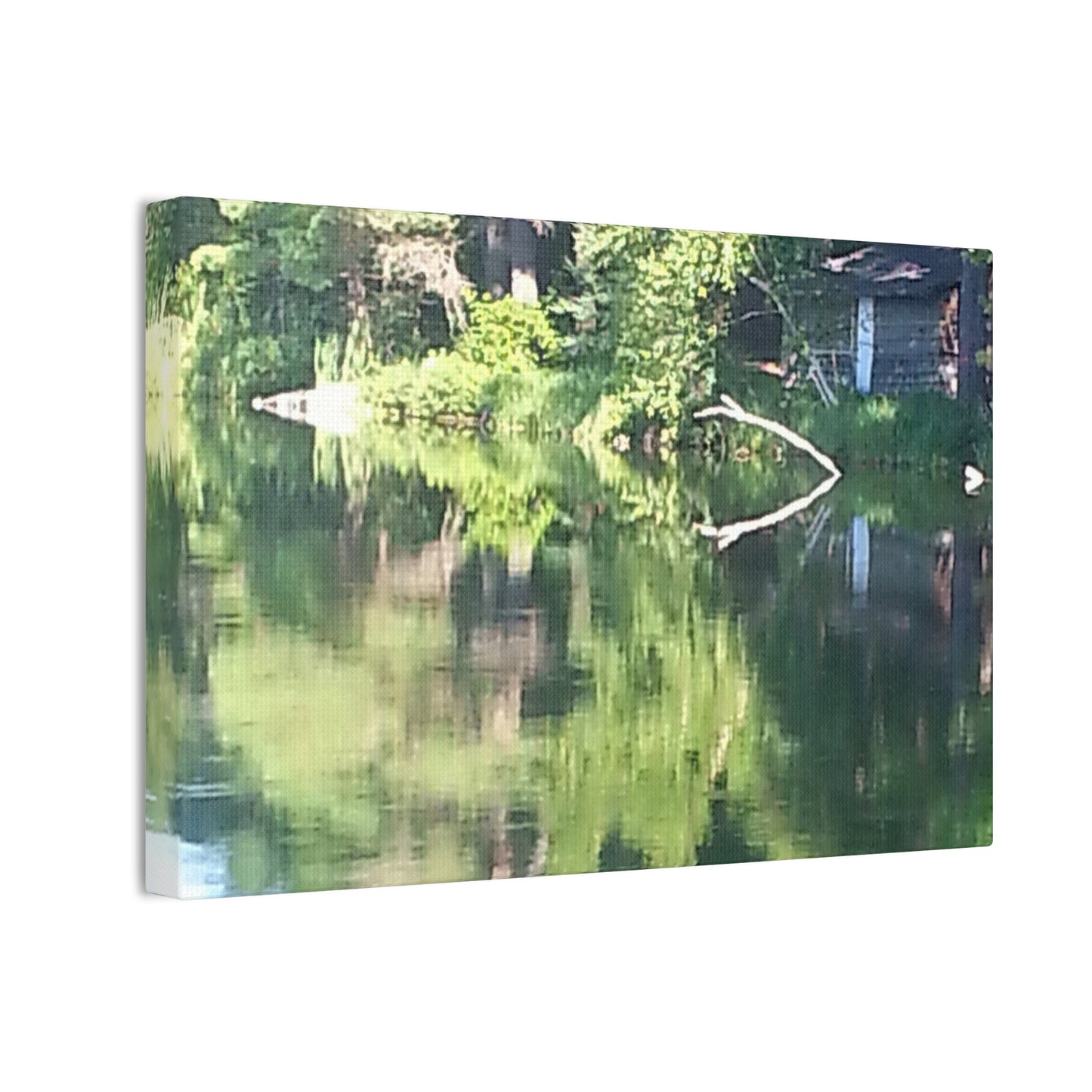 Canvas art - Tranquil Lake Reflection