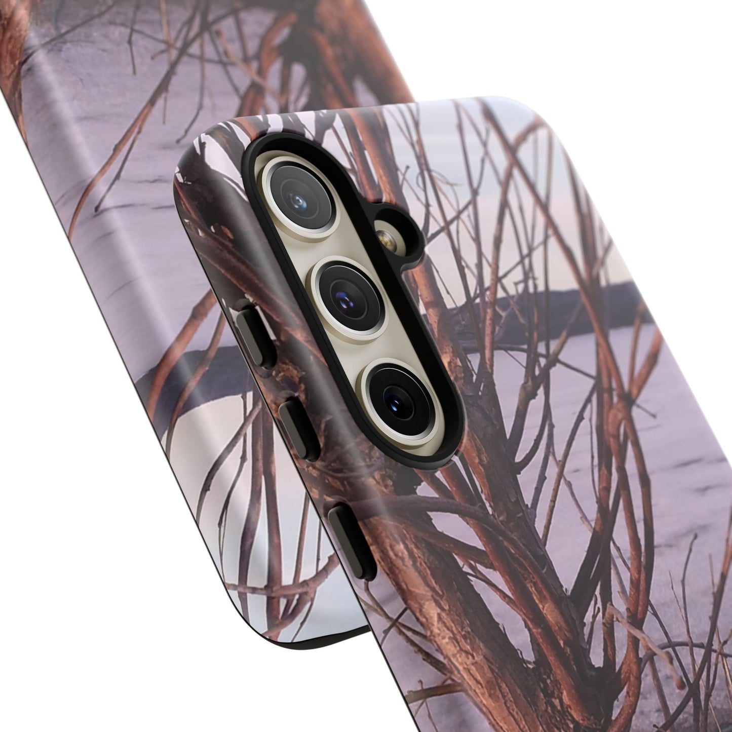 Phone Case - Nature-Inspired Winter Tree Design