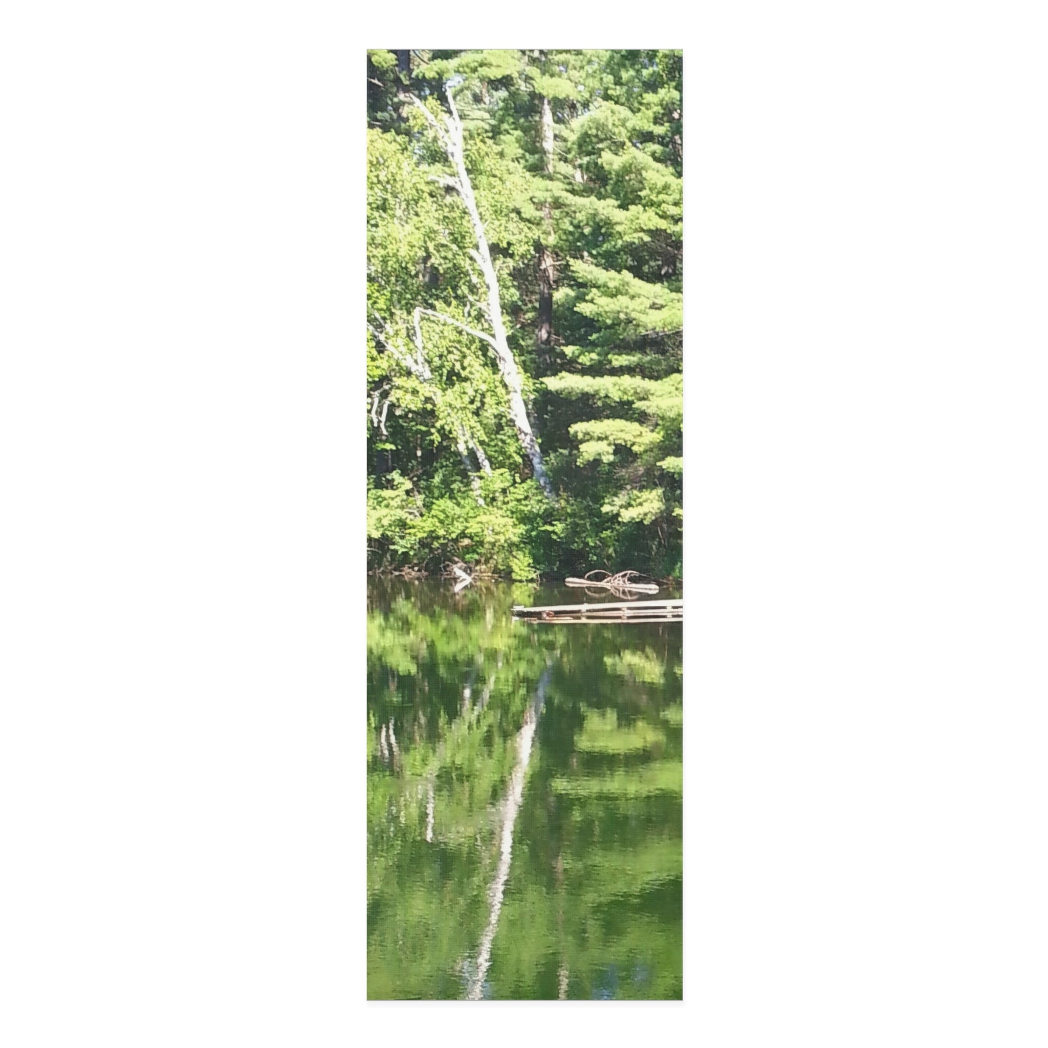 Serene Flow | Intense Green Yoga Mat | The Nurture Collection