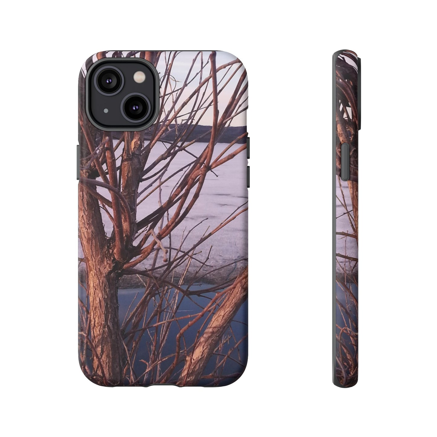 Phone Case - Nature-Inspired Winter Tree Design